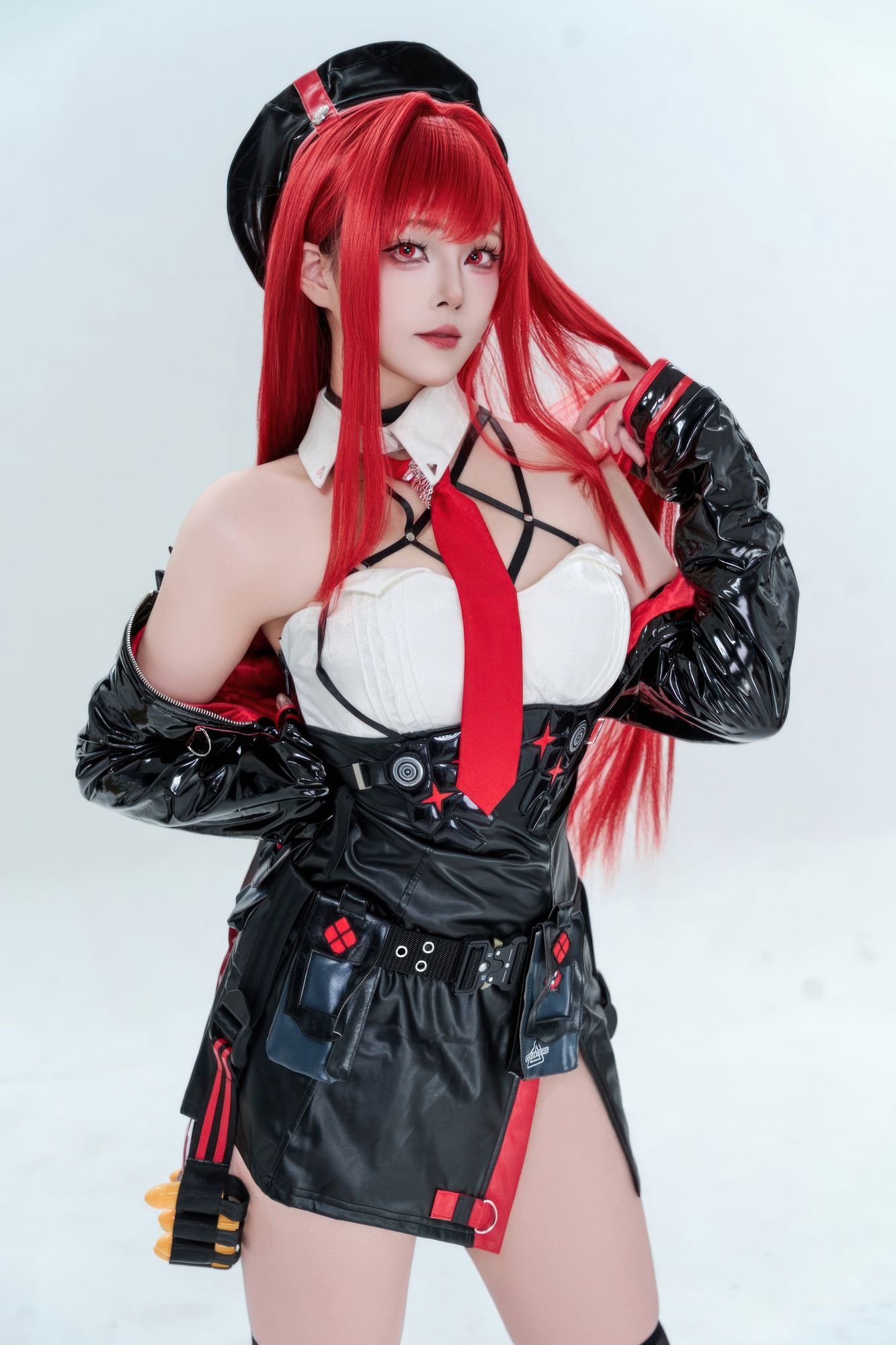 图片[1]-No.099 – Nikke胜利女神 拉毗·小红帽 [77P]-coswz-cos王者