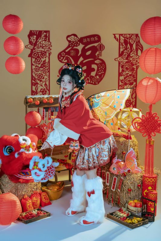 No.146 - 2026新春特辑 醒狮少女 [131P 2V]-coswz-cos王者