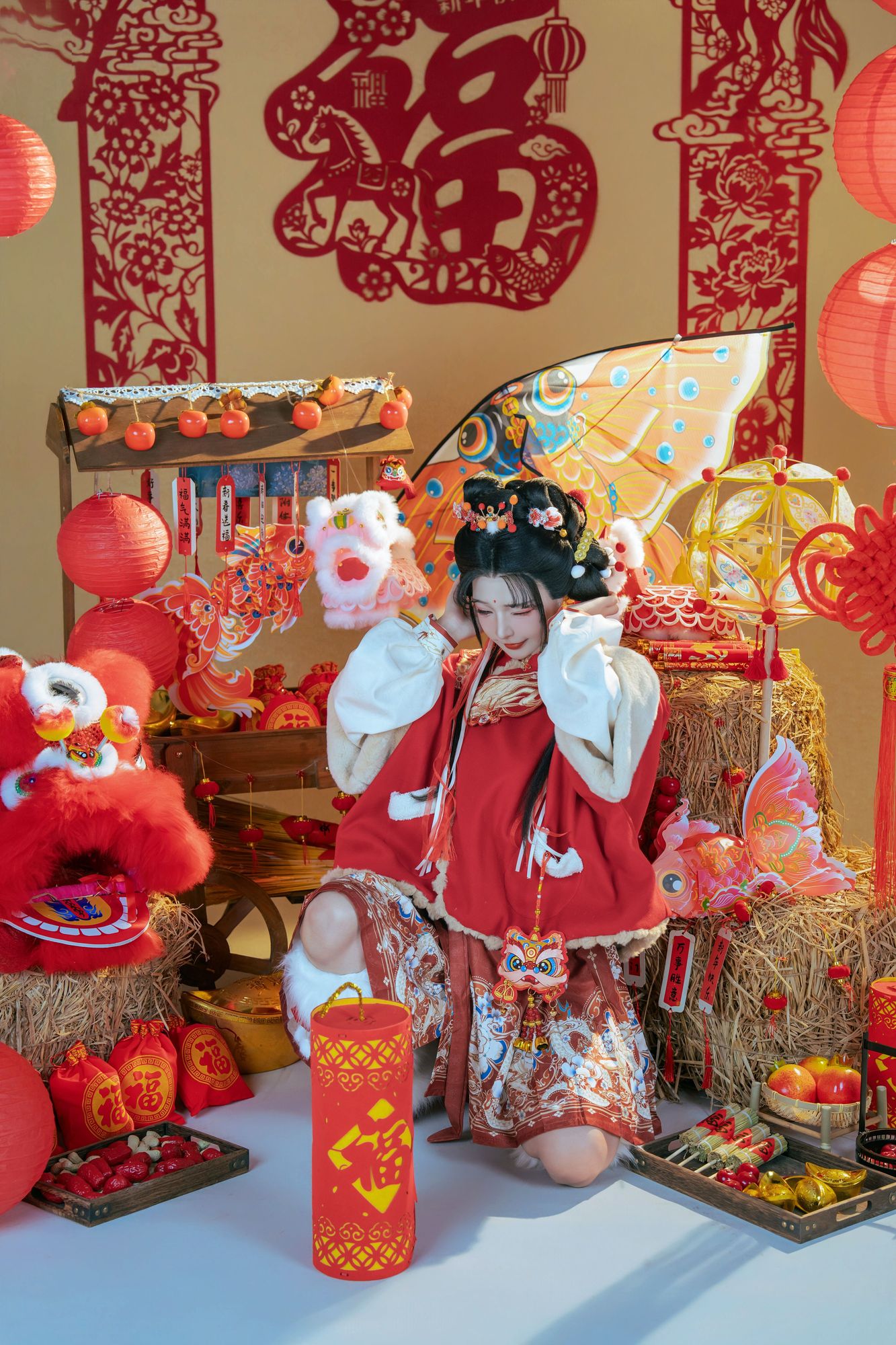 图片[4]-No.146 – 2026新春特辑 醒狮少女 [131P 2V]-coswz-cos王者