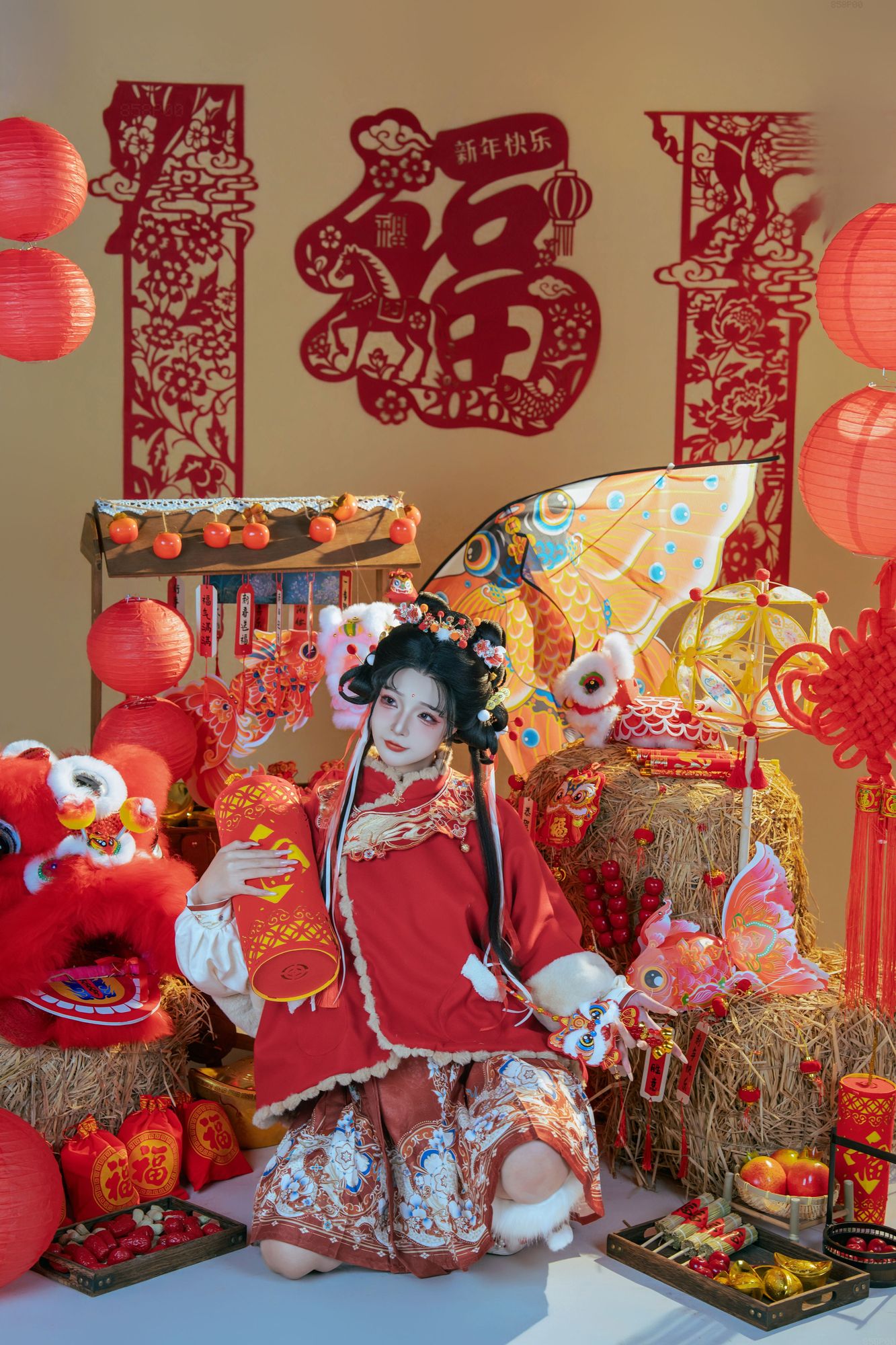 图片[5]-No.146 – 2026新春特辑 醒狮少女 [131P 2V]-coswz-cos王者