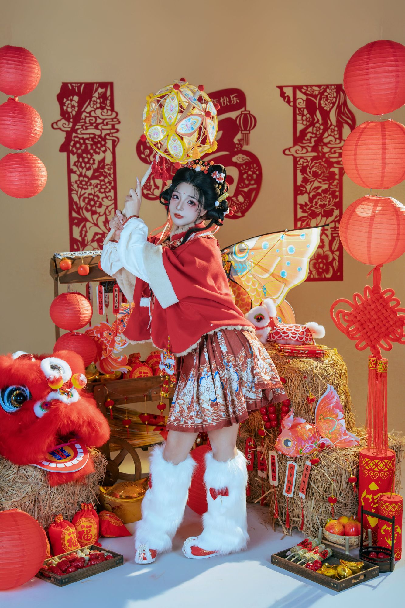 图片[7]-No.146 – 2026新春特辑 醒狮少女 [131P 2V]-coswz-cos王者