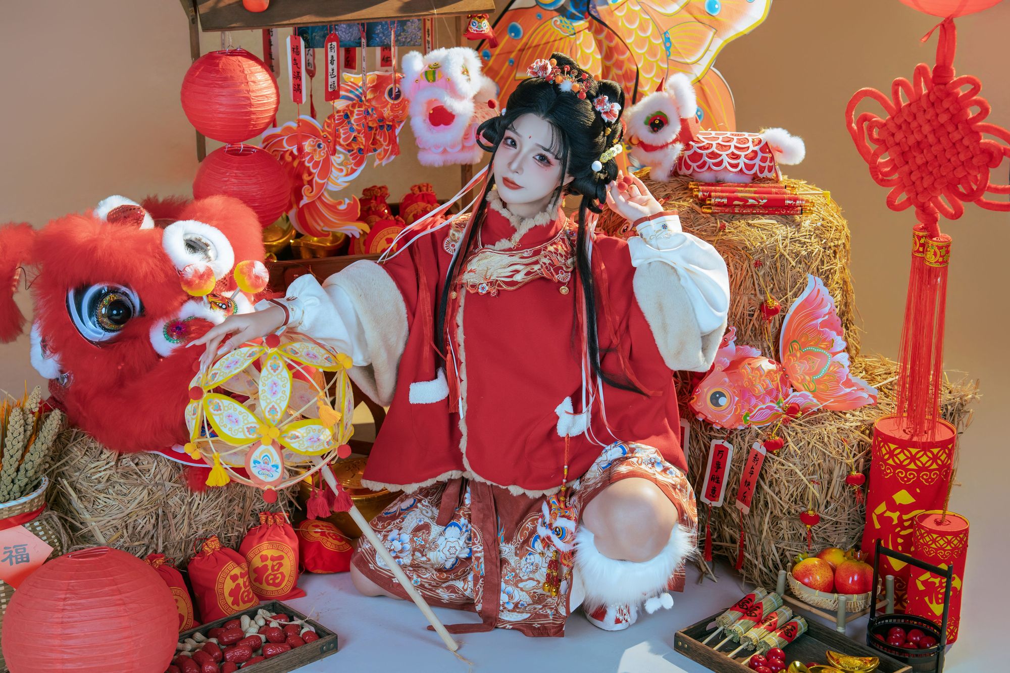 图片[8]-No.146 – 2026新春特辑 醒狮少女 [131P 2V]-coswz-cos王者