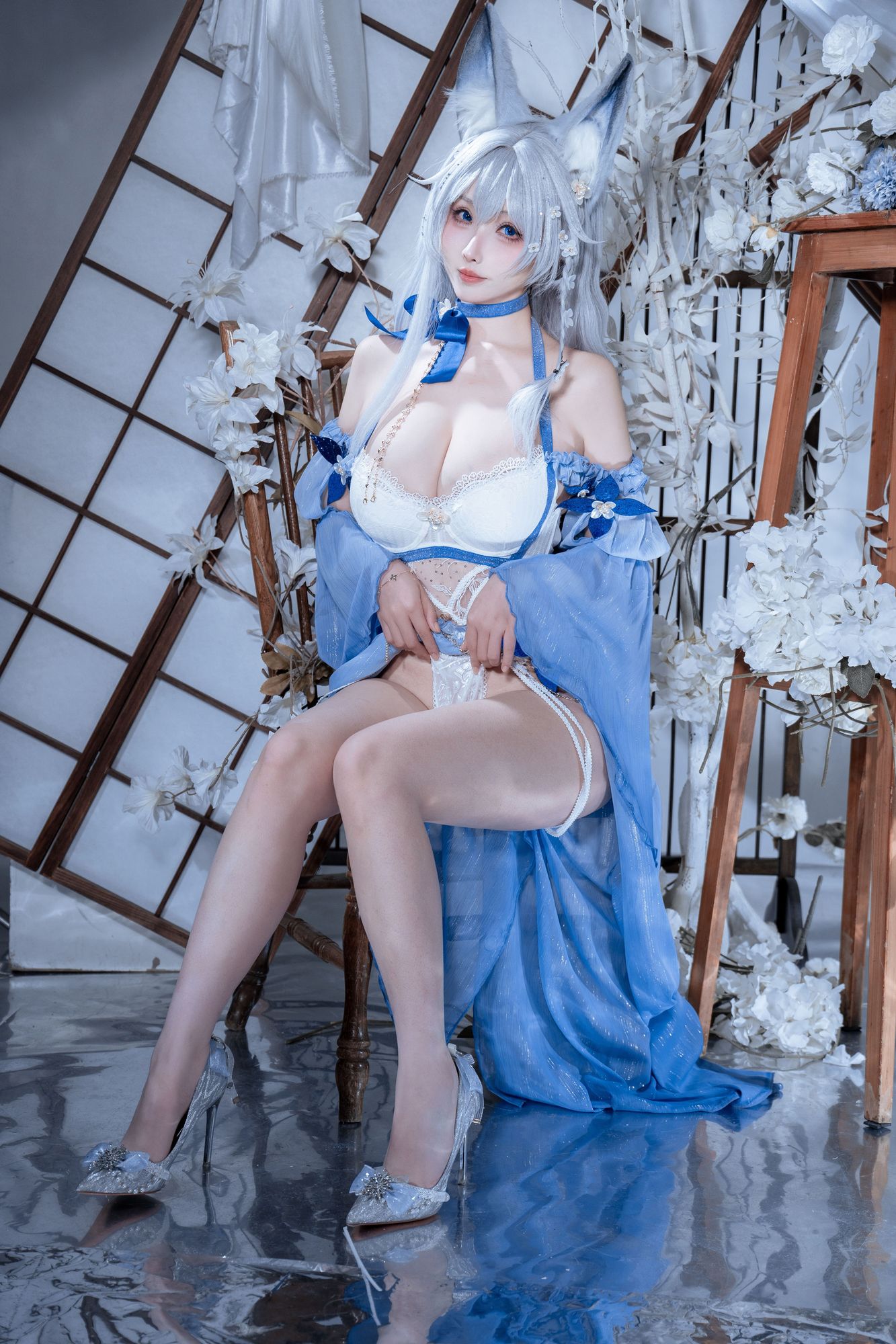 图片[1]-No.146 – 碧蓝航线 信浓水夏 [37P]-coswz-cos王者