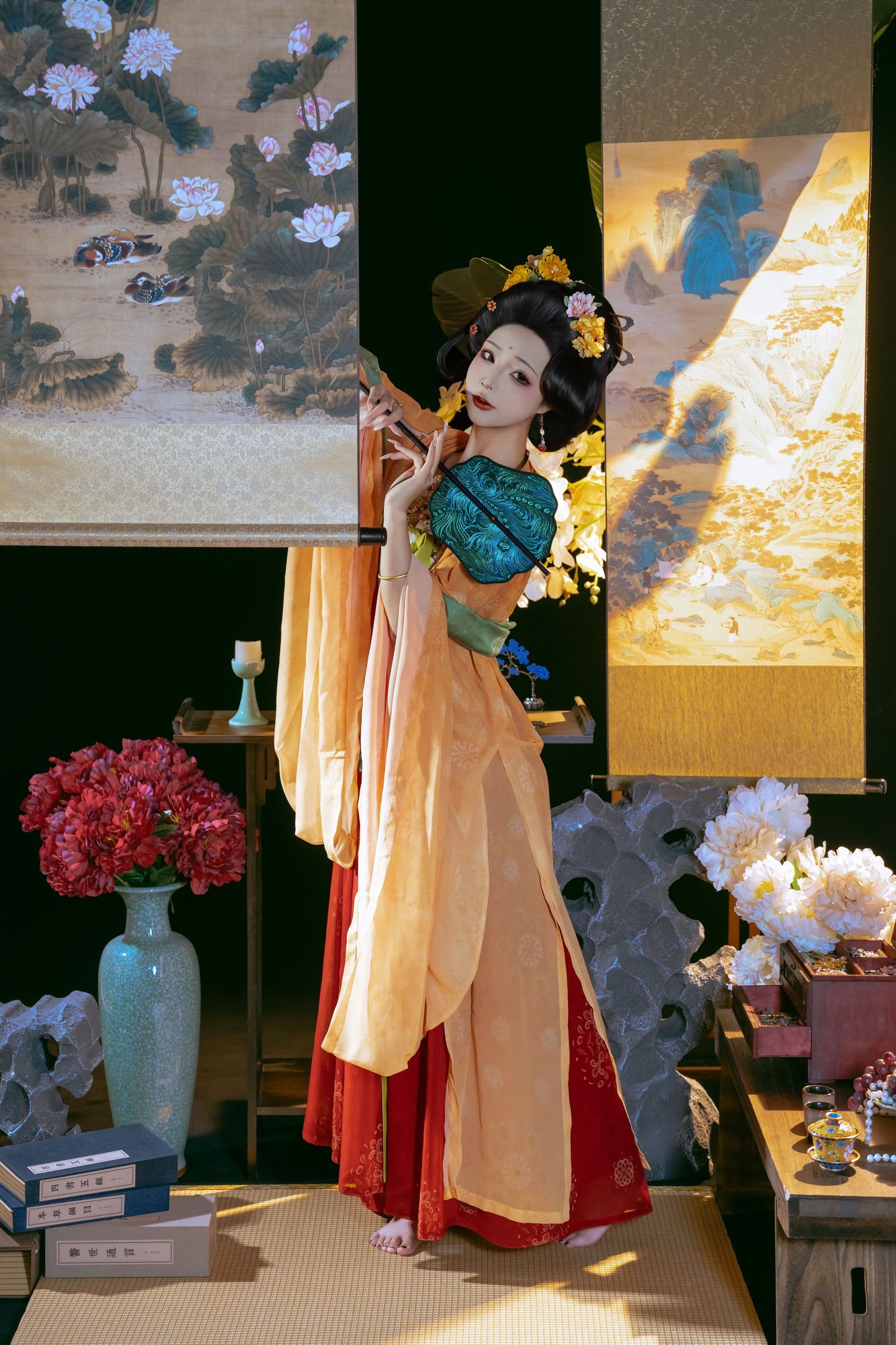 图片[1]-No.149 – 唐宫夜宴 [136P 1V]-coswz-cos王者