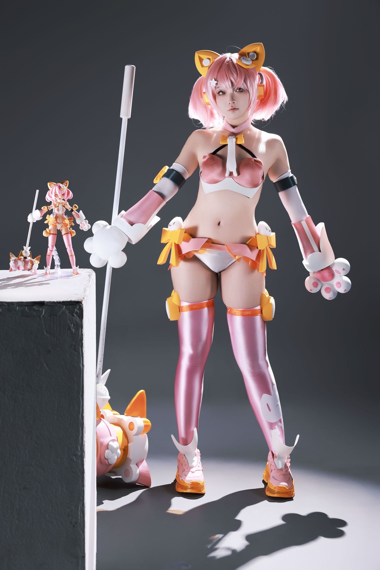 图片[1]-No.155 – 女神装置 猫猫 [54P]-coswz-cos王者