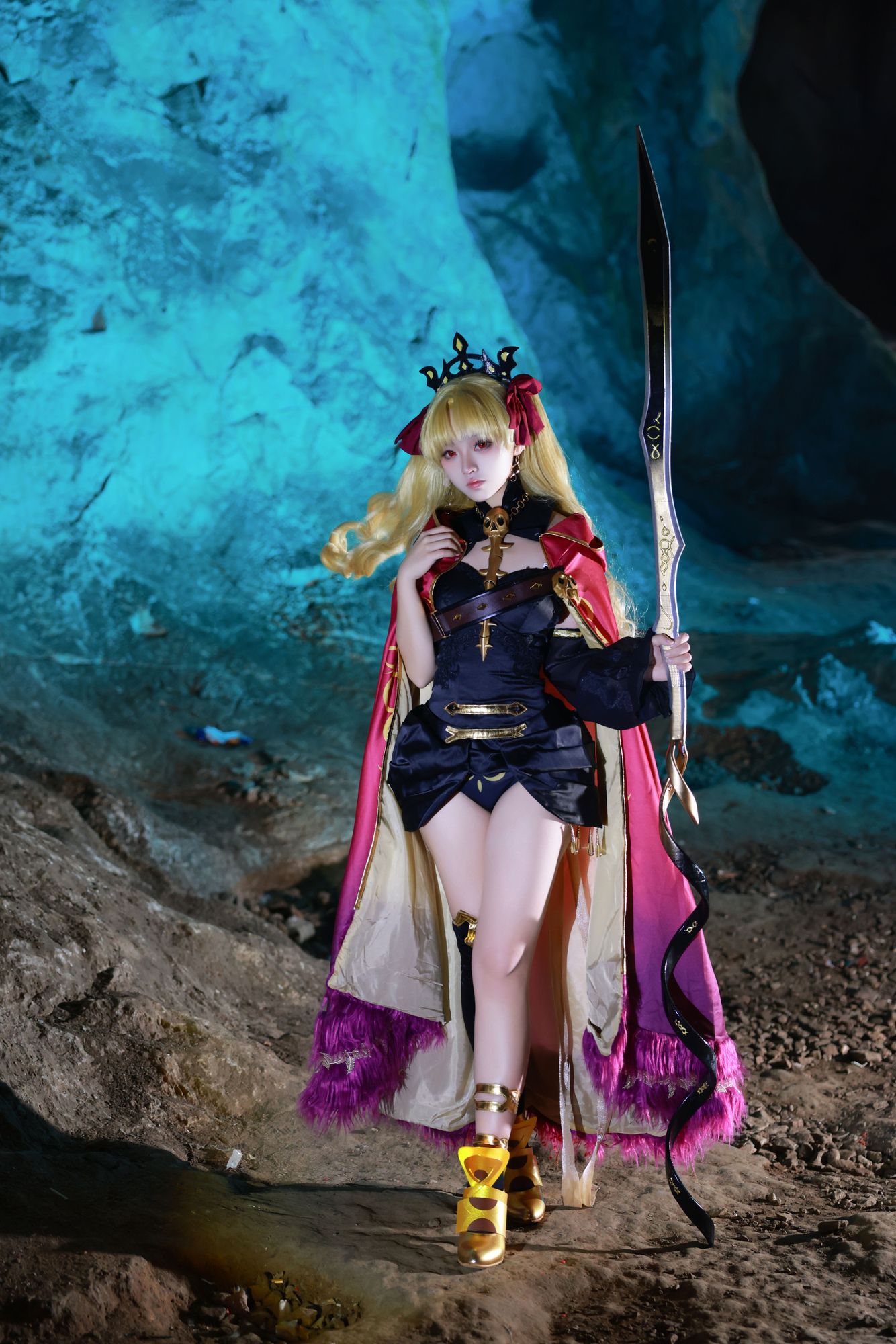 图片[1]-No.156 – FGO 艾蕾什基伽尔 [23P]-coswz-cos王者