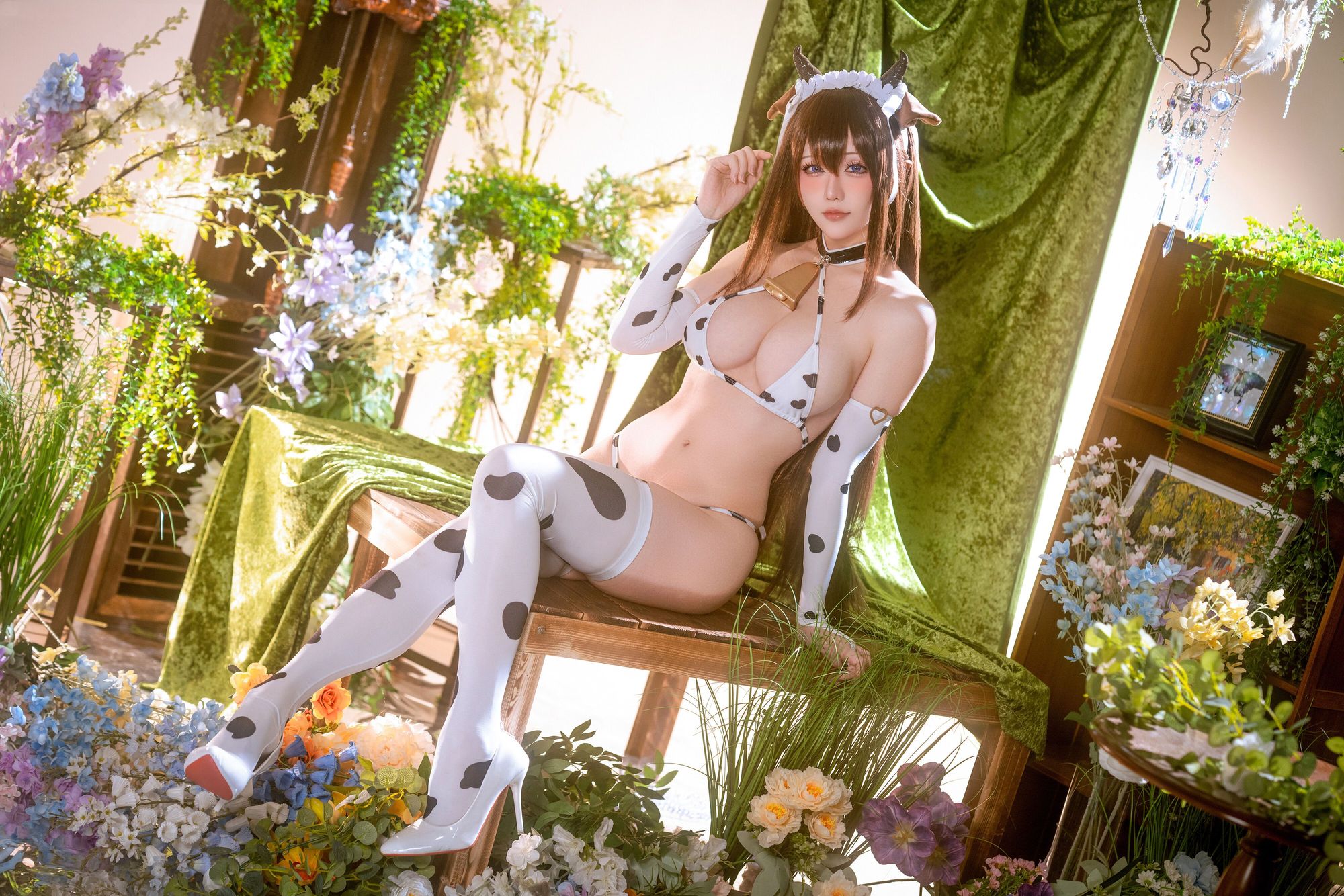 图片[3]-No.311 – 2026年03月计划上2 碧蓝航线 樫野 奶牛比基尼 [59P]-coswz-cos王者