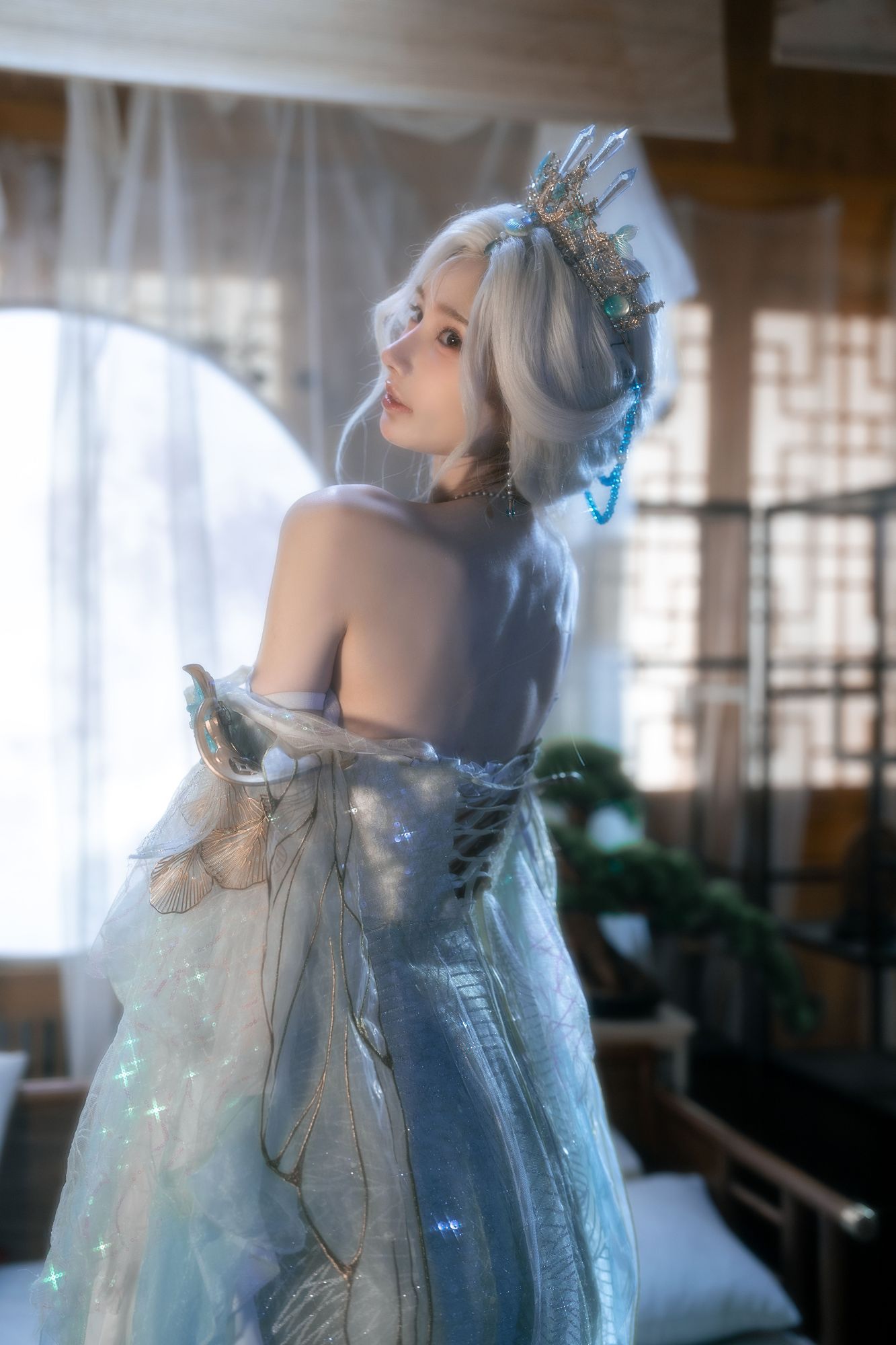 图片[3]-No.618 – 「橙子喵酱」逆水寒 [50P]-coswz-cos王者