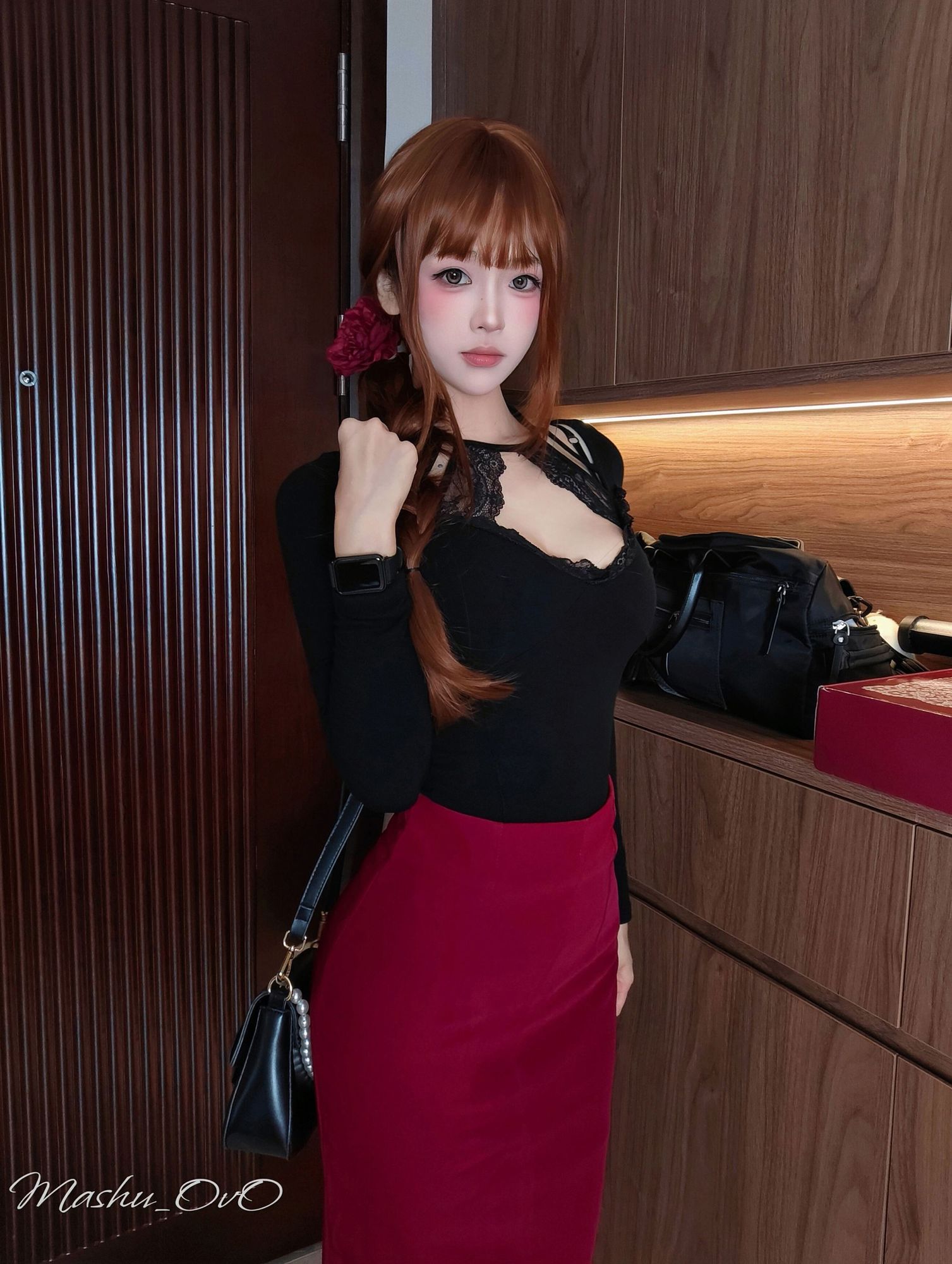 图片[3]-No.622 – 「麻薯好吃」与继母の秘密 [109P]-coswz-cos王者