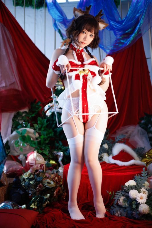 No.033 - 圣诞小鹿 [28P]-coswz-cos王者