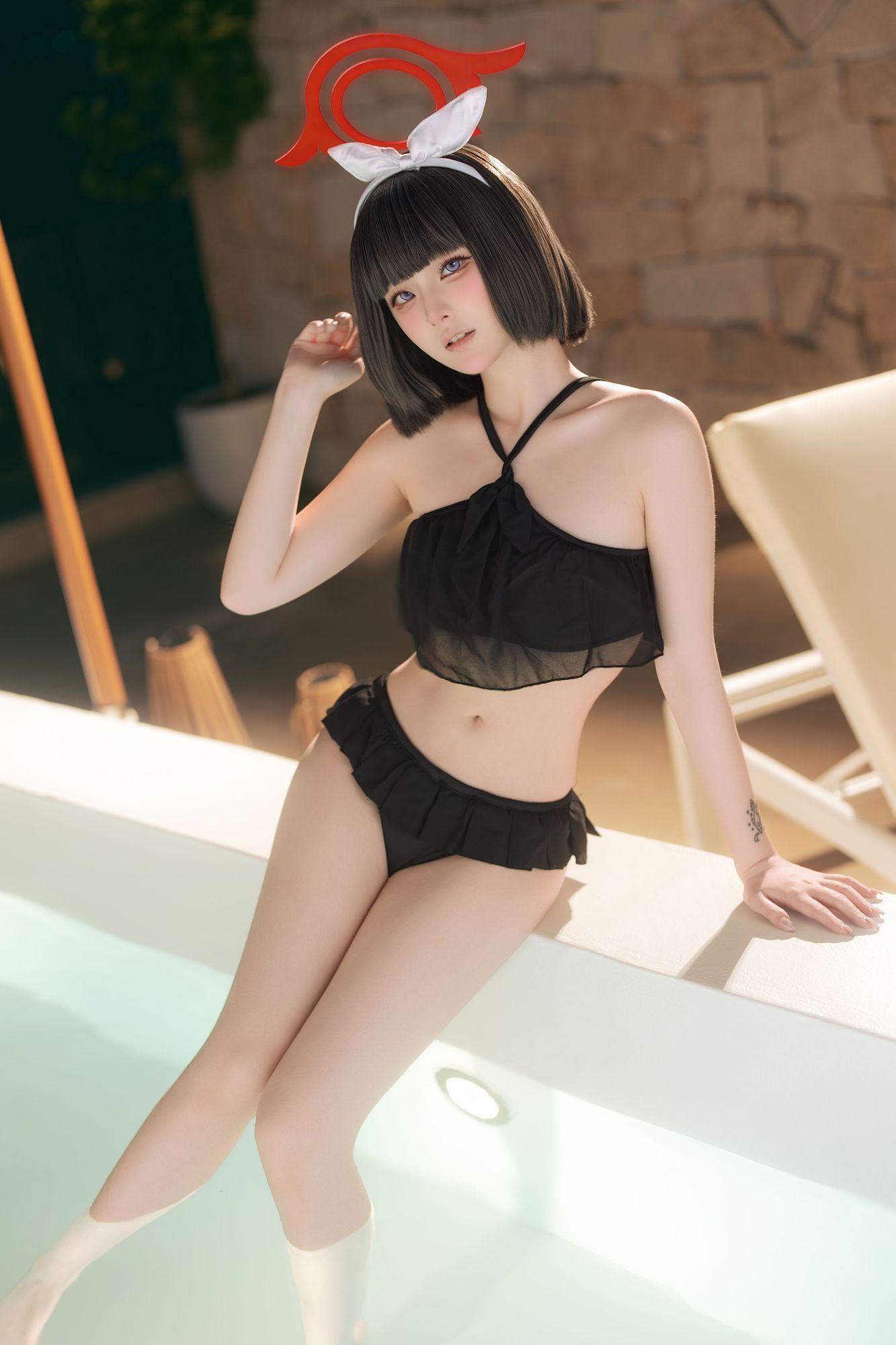 图片[5]-No.074 – 蔚蓝档案 真白泳装 [30P]-coswz-cos王者
