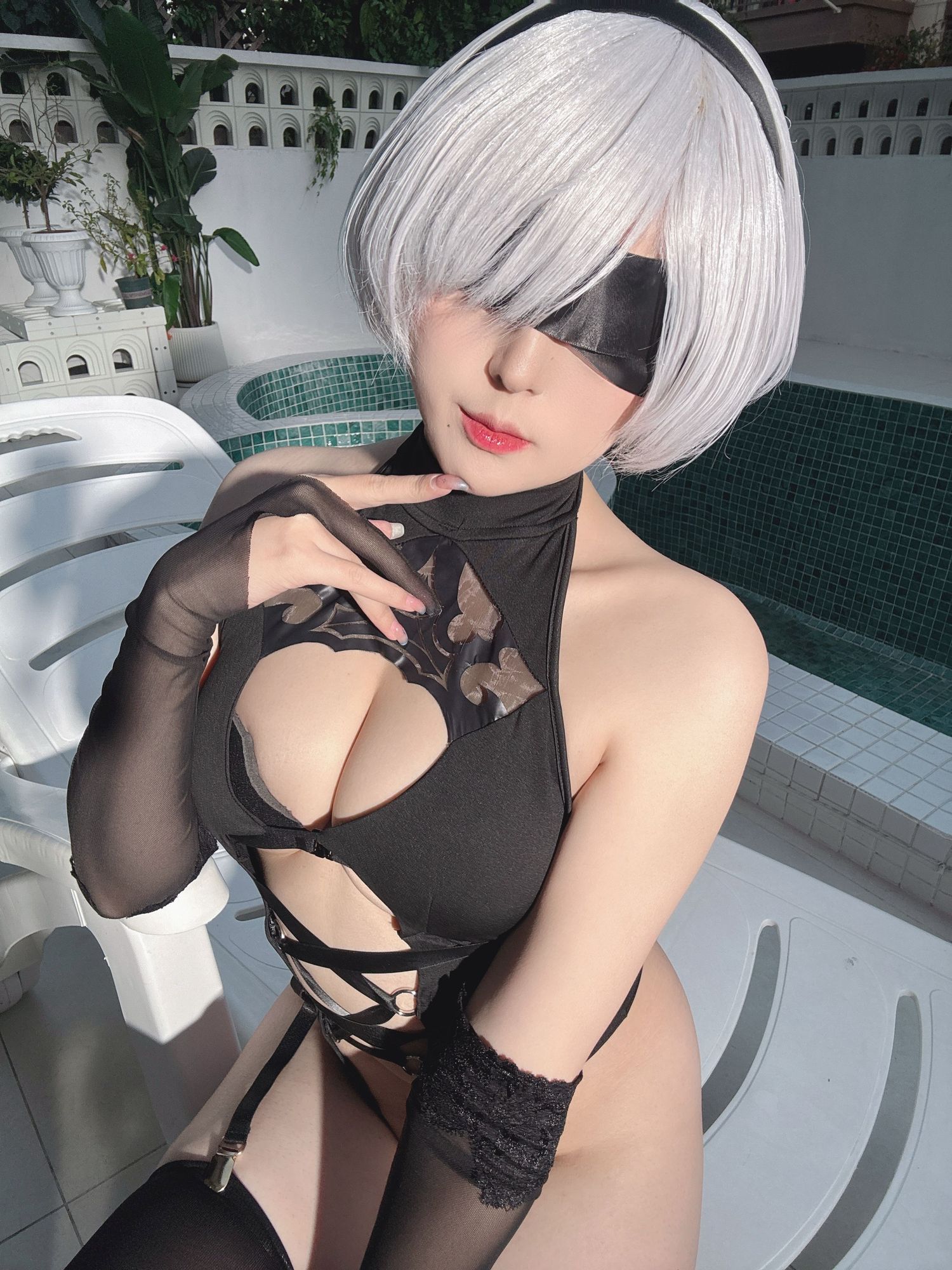 图片[5]-No.100 – Nikke×NieR 2B水着 [83P]-coswz-cos王者