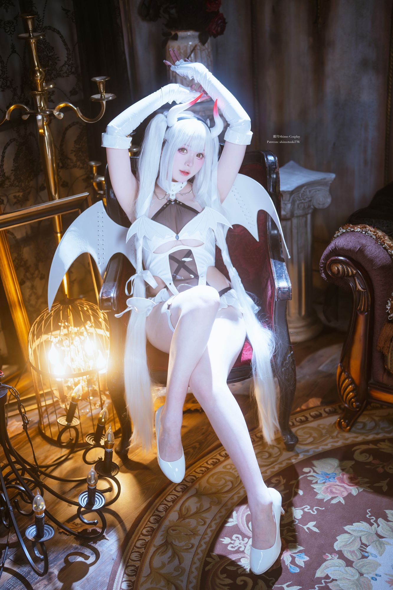 图片[1]-No.127 – Blanc Demon [21P]-coswz-cos王者
