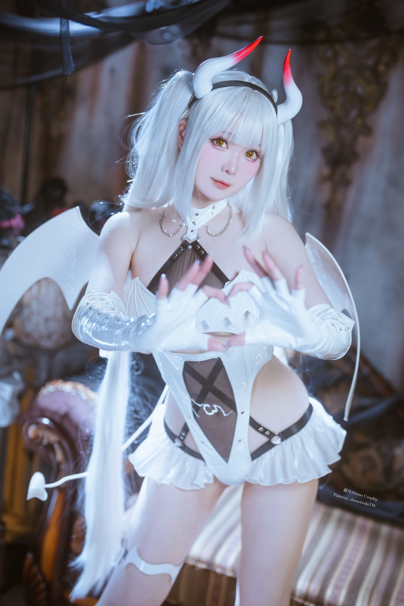 图片[4]-No.127 – Blanc Demon [21P]-coswz-cos王者