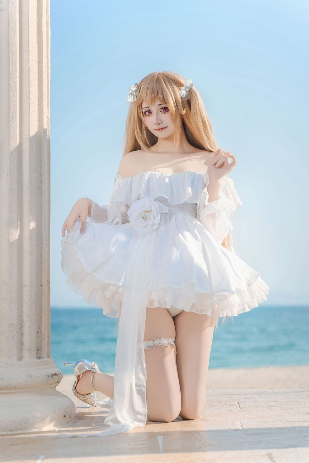 图片[3]-No.004 – 碧蓝航线 安克雷奇·誓约礼服 [22P]-coswz-cos王者