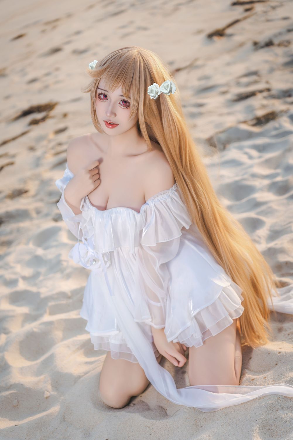 图片[5]-No.004 – 碧蓝航线 安克雷奇·誓约礼服 [22P]-coswz-cos王者