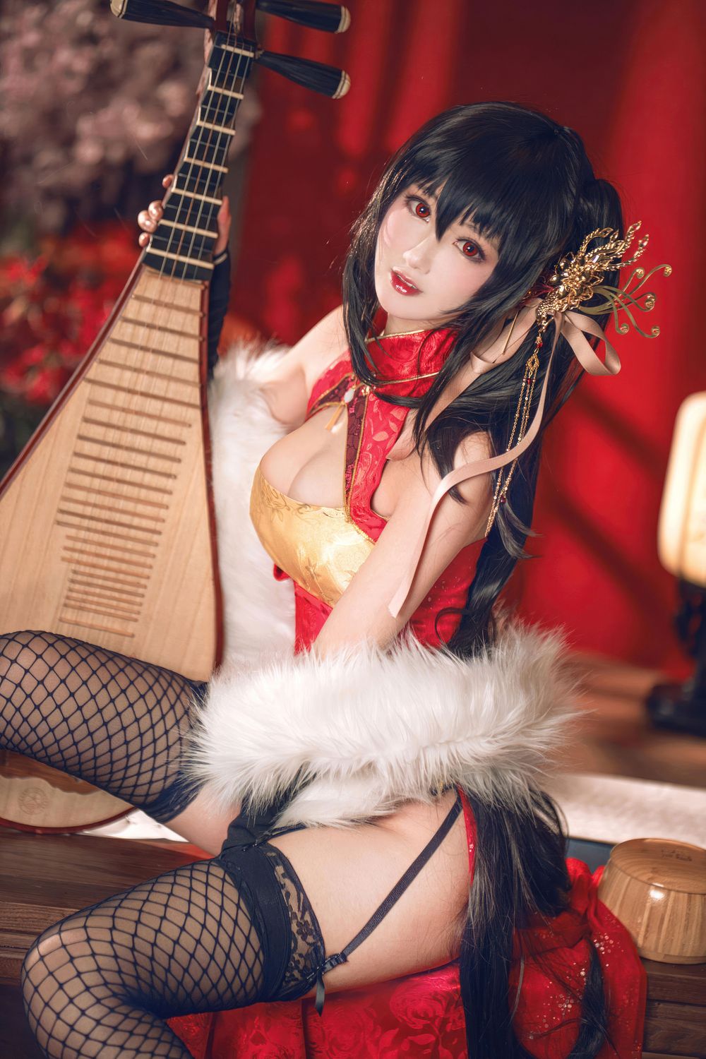 图片[1]-No.030 – 碧蓝航线 大凤旗袍 [21P]-coswz-cos王者