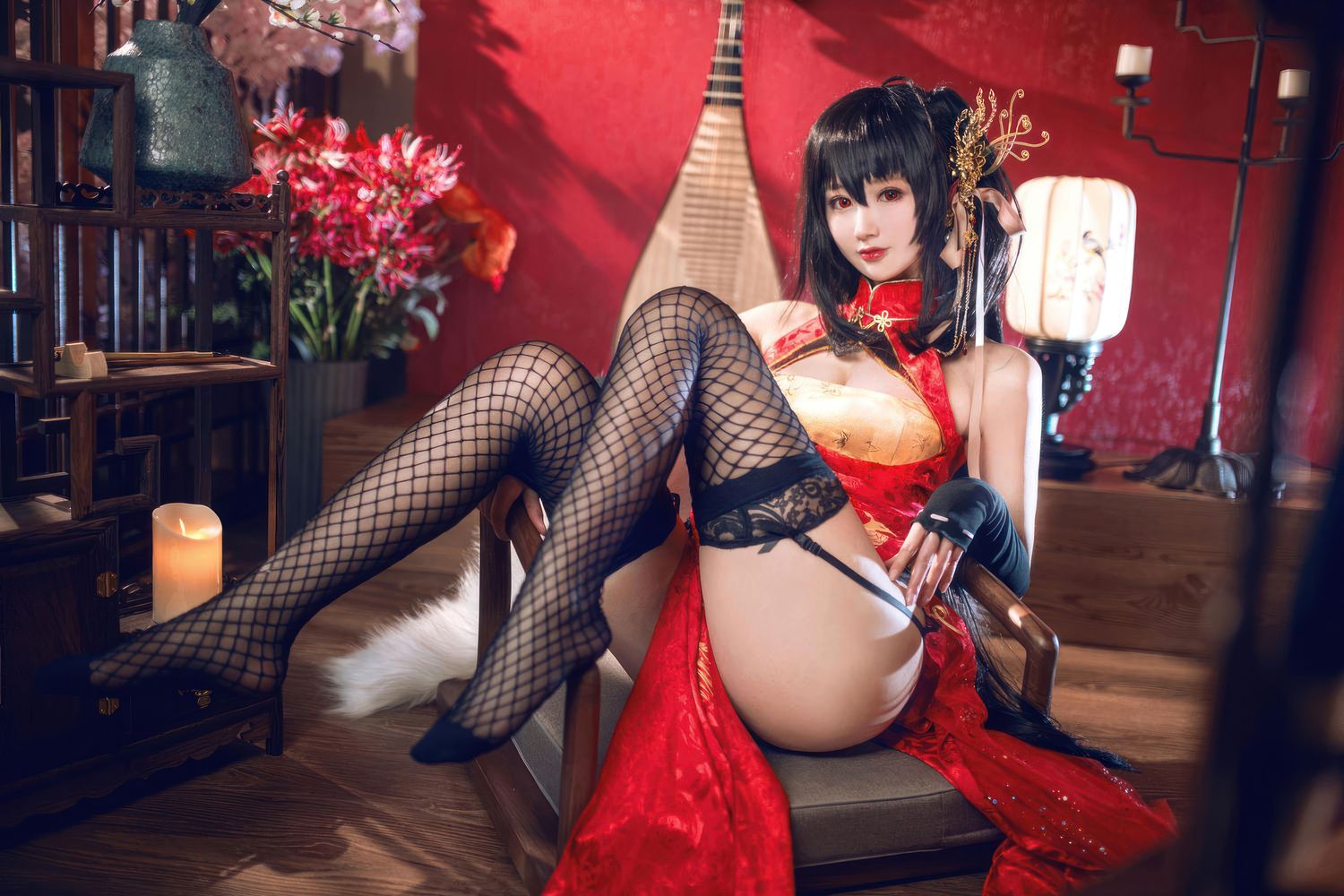 图片[3]-No.030 – 碧蓝航线 大凤旗袍 [21P]-coswz-cos王者