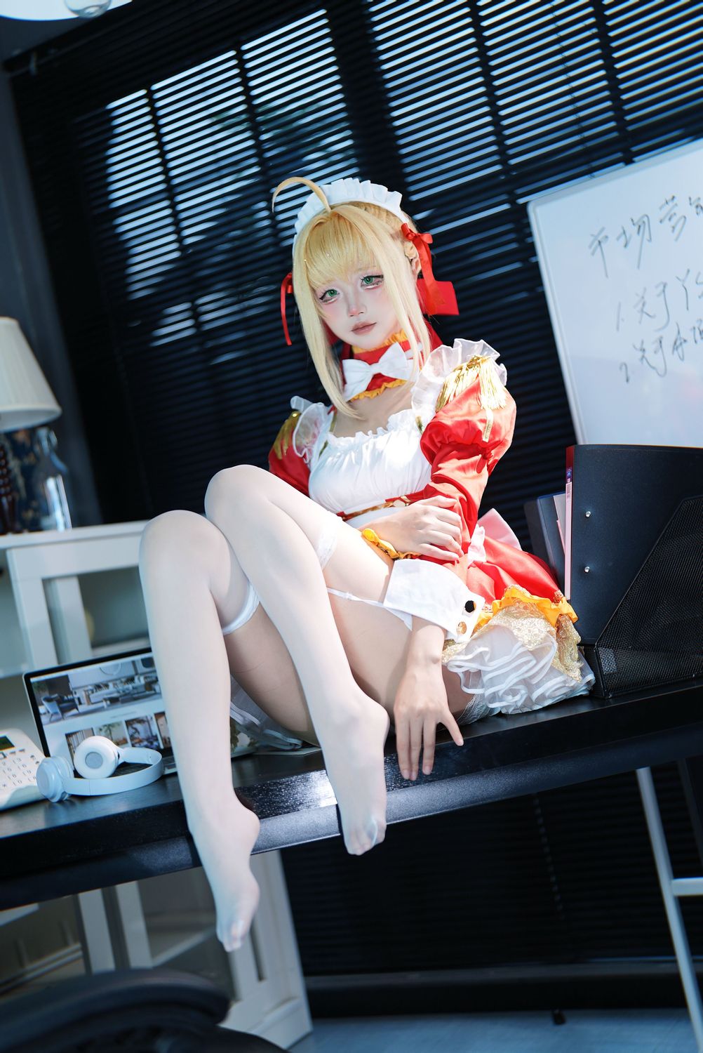 图片[2]-No.032 – FGO 尼禄 女仆 [15P]-coswz-cos王者