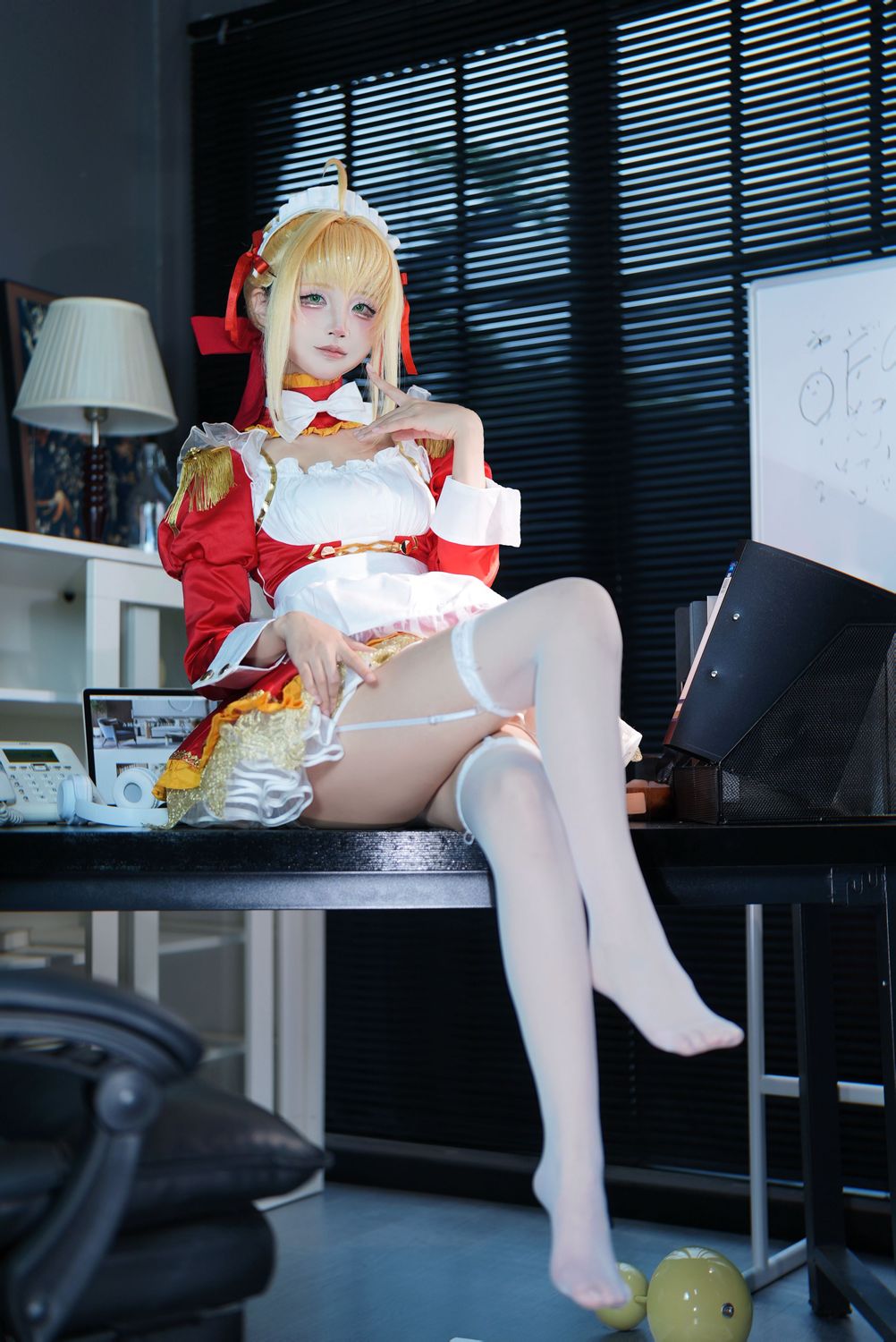 图片[3]-No.032 – FGO 尼禄 女仆 [15P]-coswz-cos王者