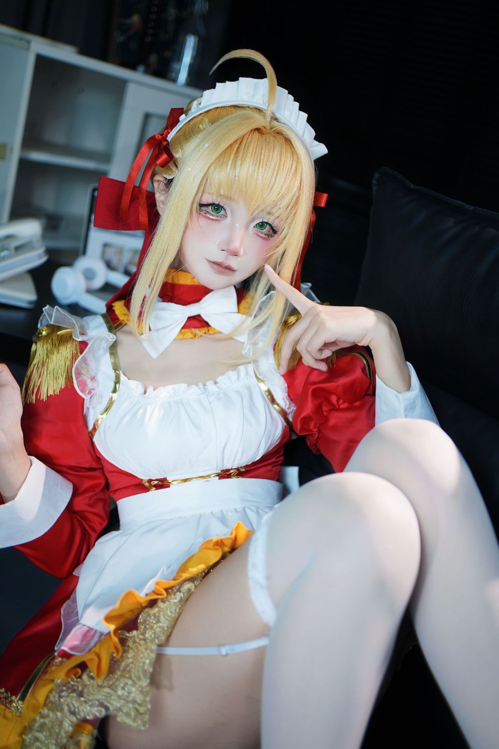 图片[4]-No.032 – FGO 尼禄 女仆 [15P]-coswz-cos王者