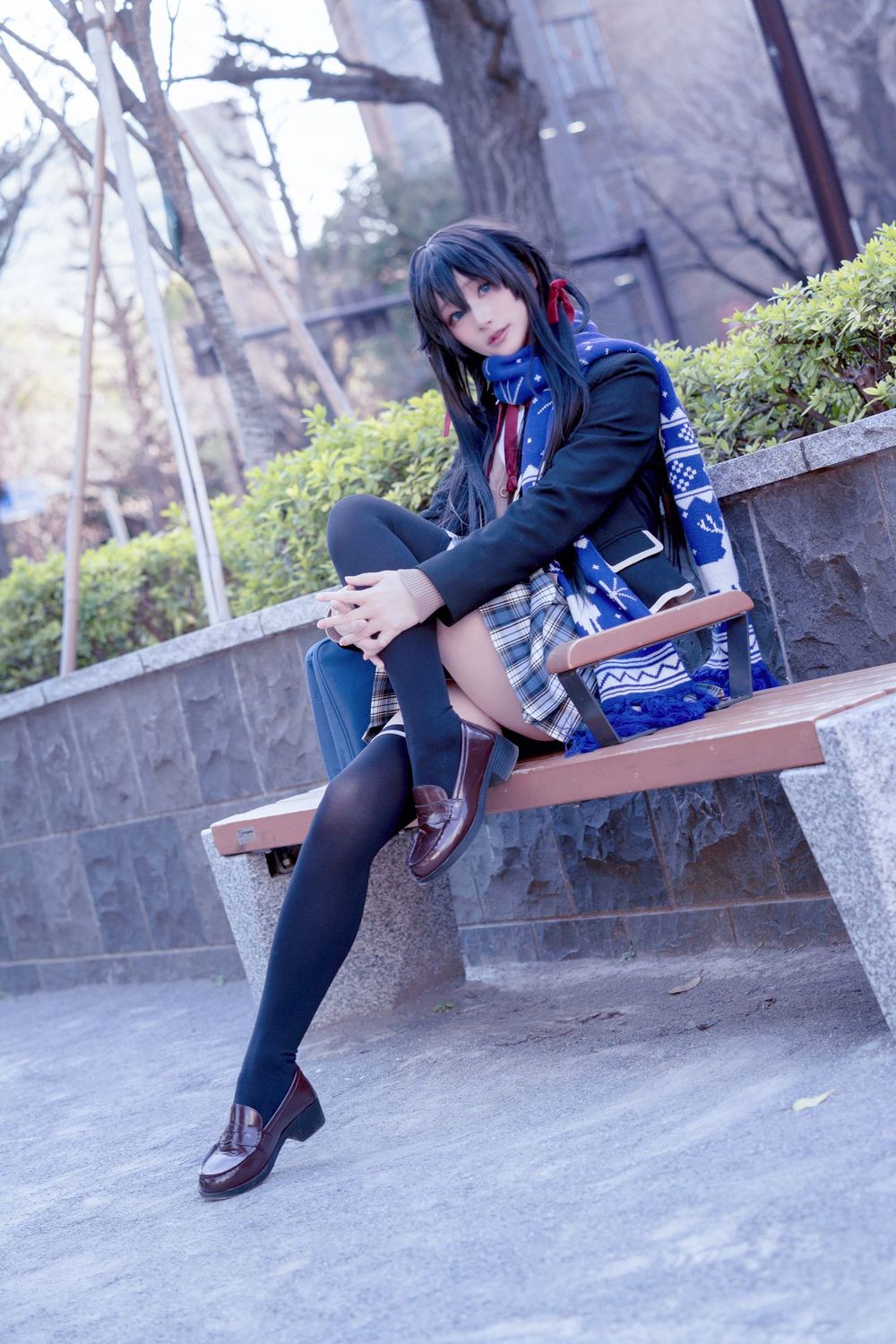 图片[2]-No.035 – 雪之下雪乃 JK制服 [23P 3V]-coswz-cos王者