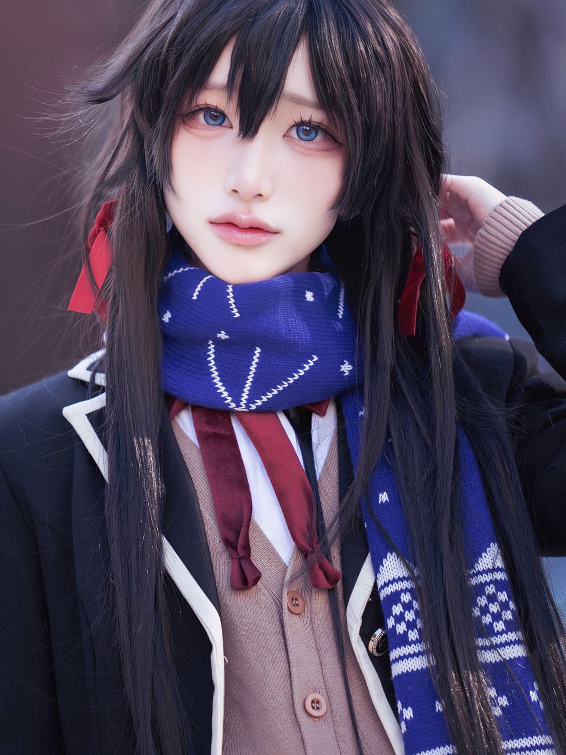 图片[3]-No.035 – 雪之下雪乃 JK制服 [23P 3V]-coswz-cos王者