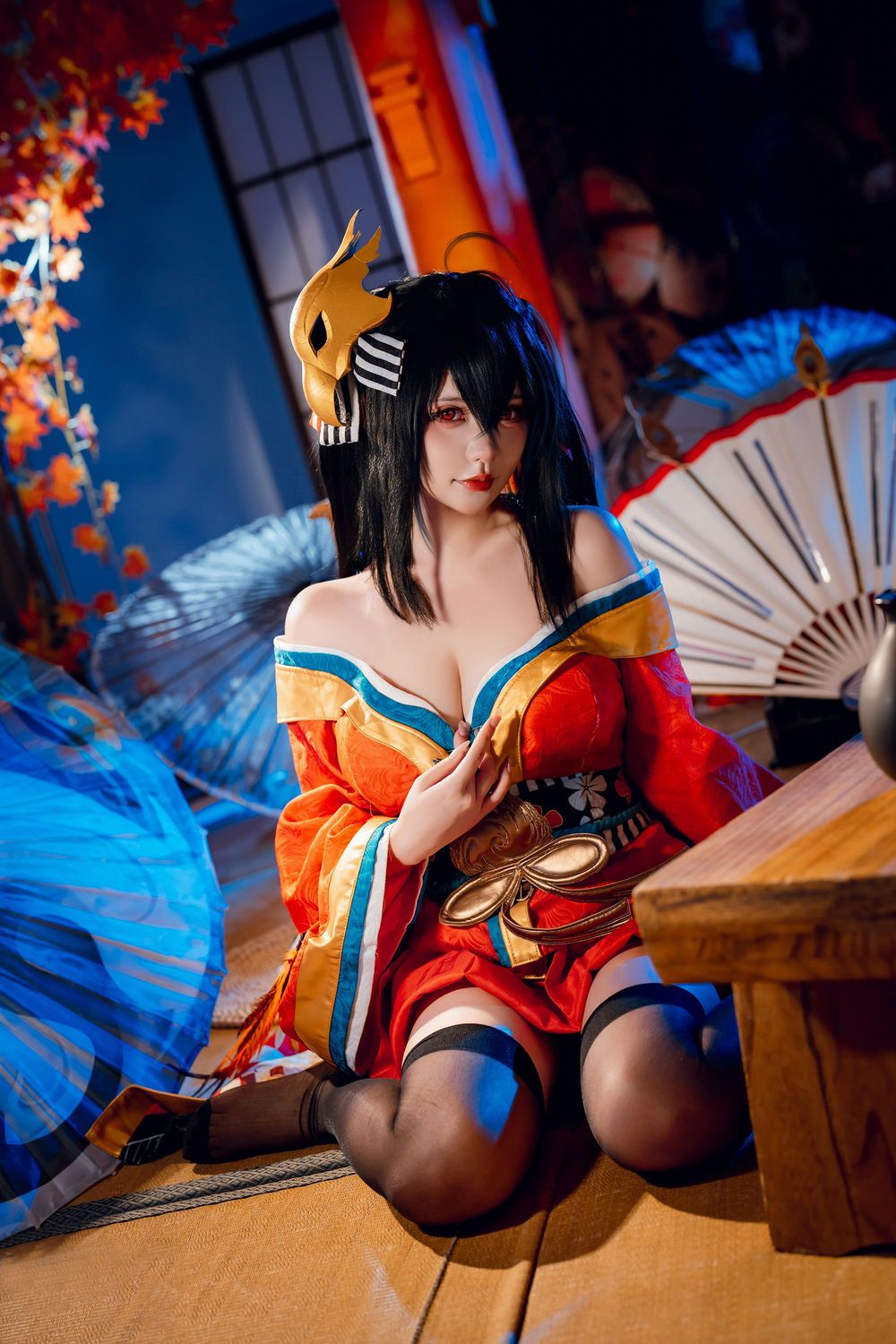 图片[2]-No.046 – 碧蓝航线 大凤和服 [50P]-coswz-cos王者