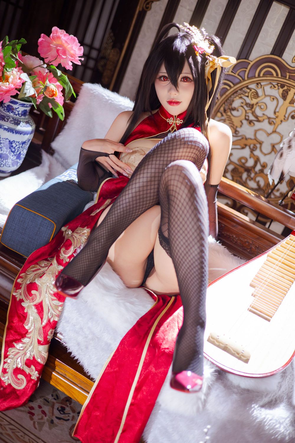 图片[4]-No.048 – 碧蓝航线 大凤 旗袍 [50P]-coswz-cos王者