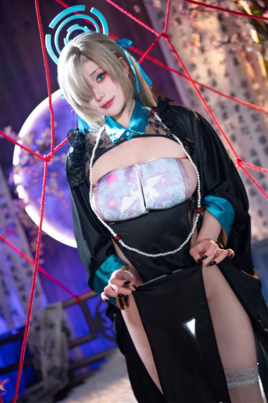 No.069 - 蔚蓝档案 明日奈僵尸娘 [80P 2V]-coswz-cos王者