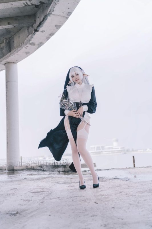 No.071 - 精灵修女 [28P]-coswz-cos王者