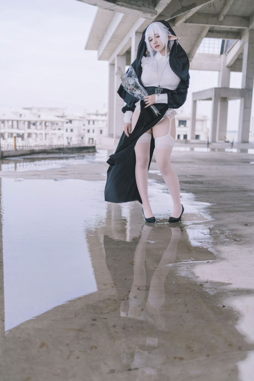 图片[2]-No.071 – 精灵修女 [28P]-coswz-cos王者