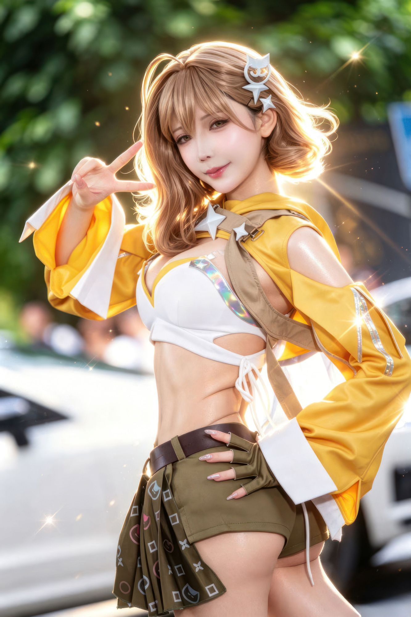 图片[4]-No.075 – Nikke胜利女神 阿妮斯超级巨星 [23P]-coswz-cos王者