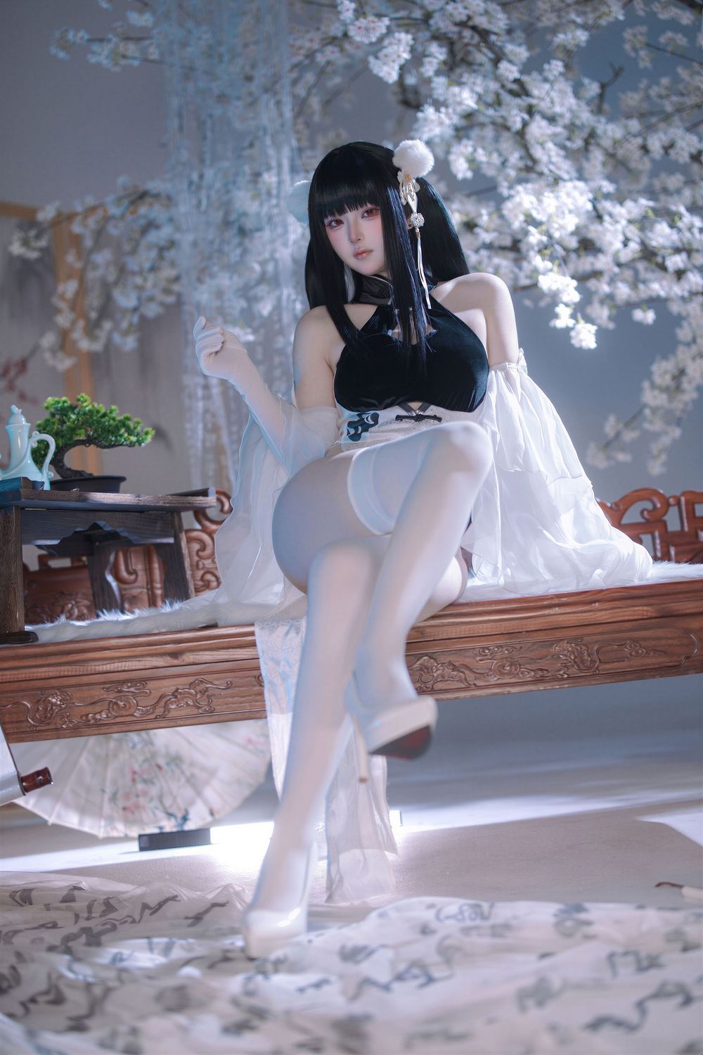 图片[4]-No.075 – 碧蓝航线 史特拉塞·艳书美玉 [93P]-coswz-cos王者