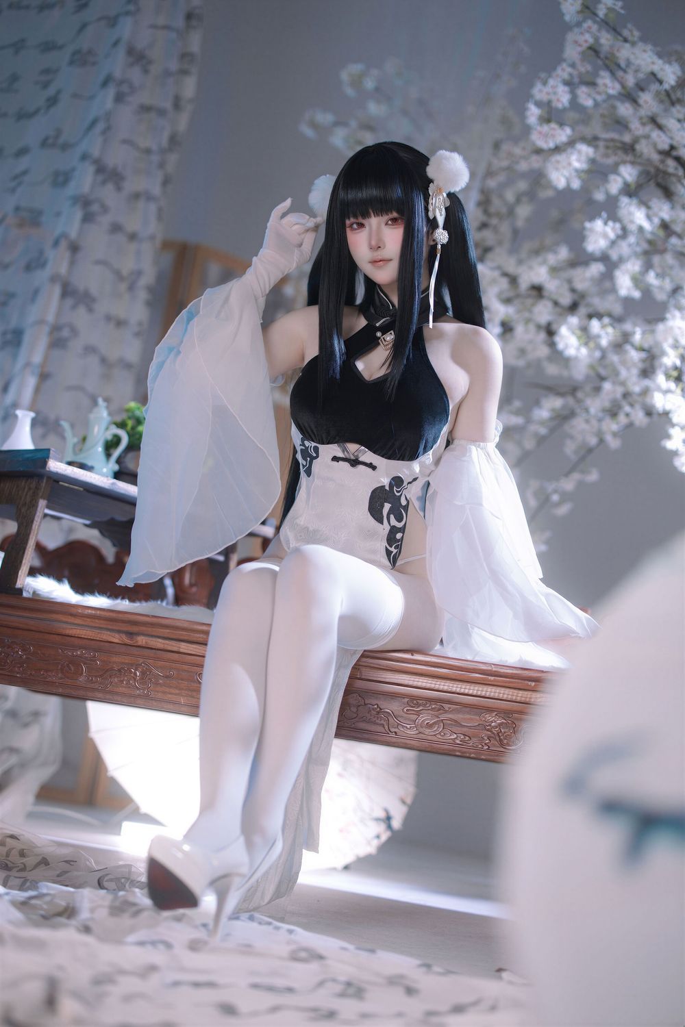 图片[3]-No.075 – 碧蓝航线 史特拉塞·艳书美玉 [93P]-coswz-cos王者