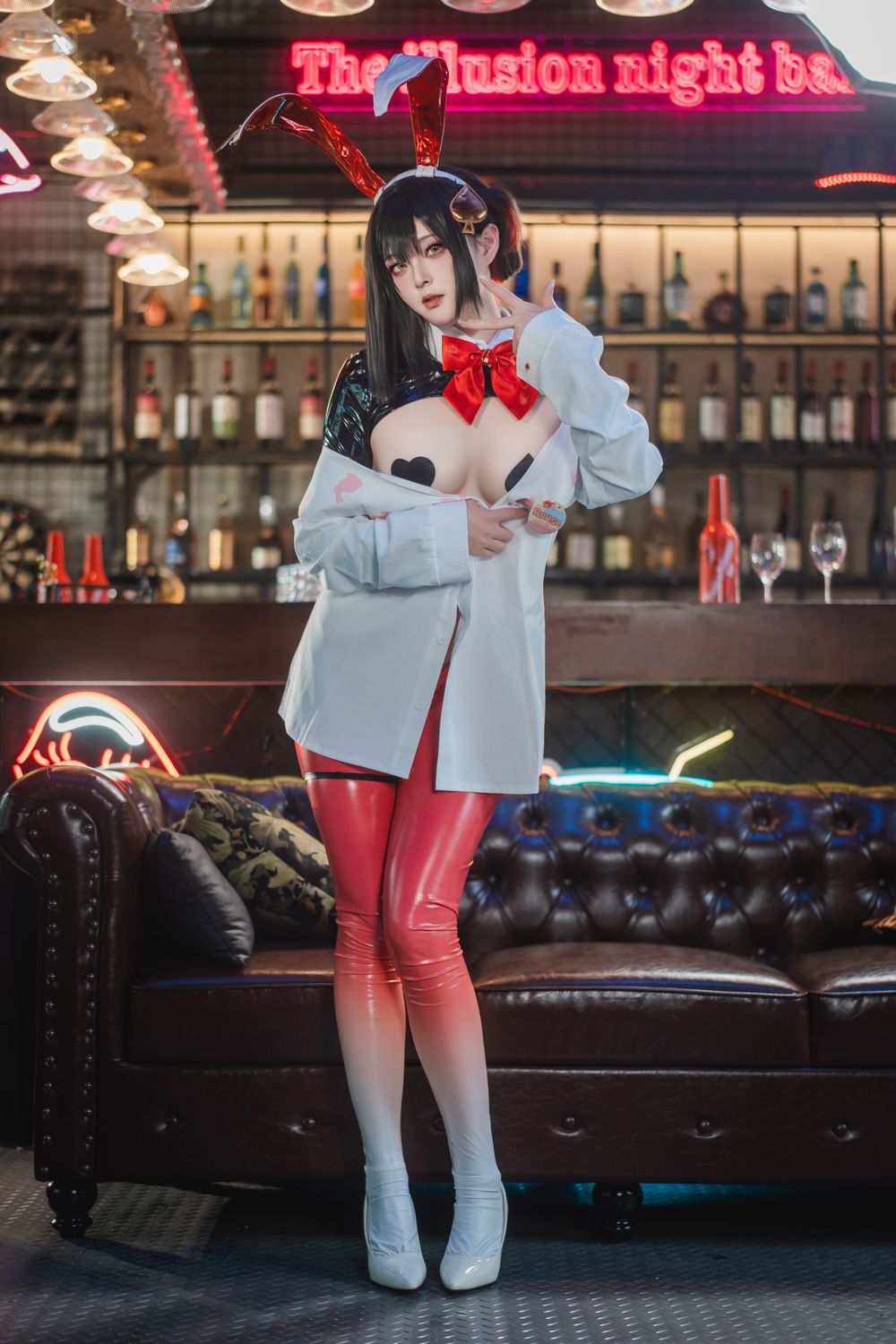 图片[3]-No.103 – Nikke胜利女神 露姬·逆兔女郎 [63P]-coswz-cos王者