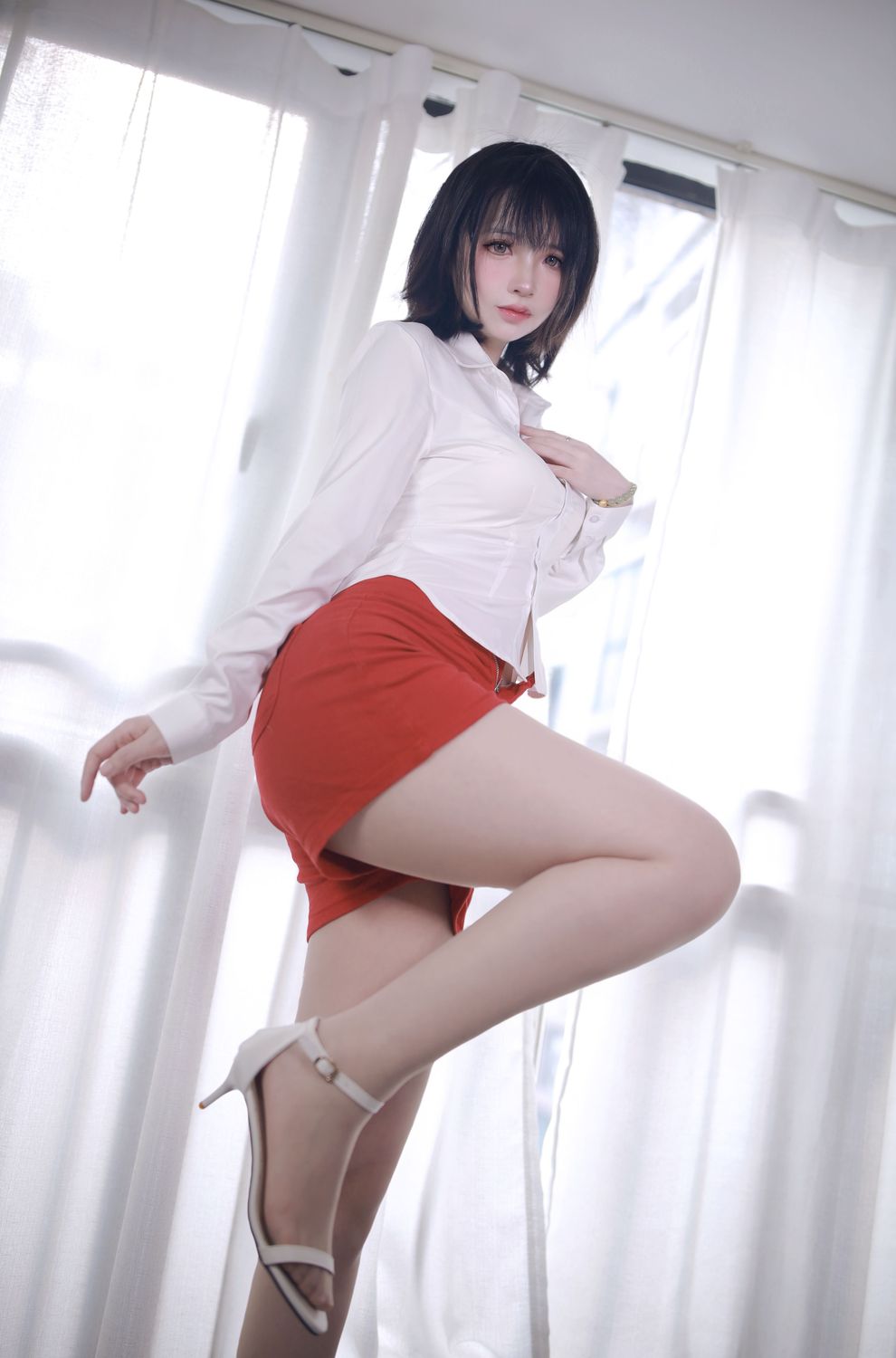 图片[2]-No.169 – [Fantia] 2025年09月订阅 衬衫 [68P]-coswz-cos王者