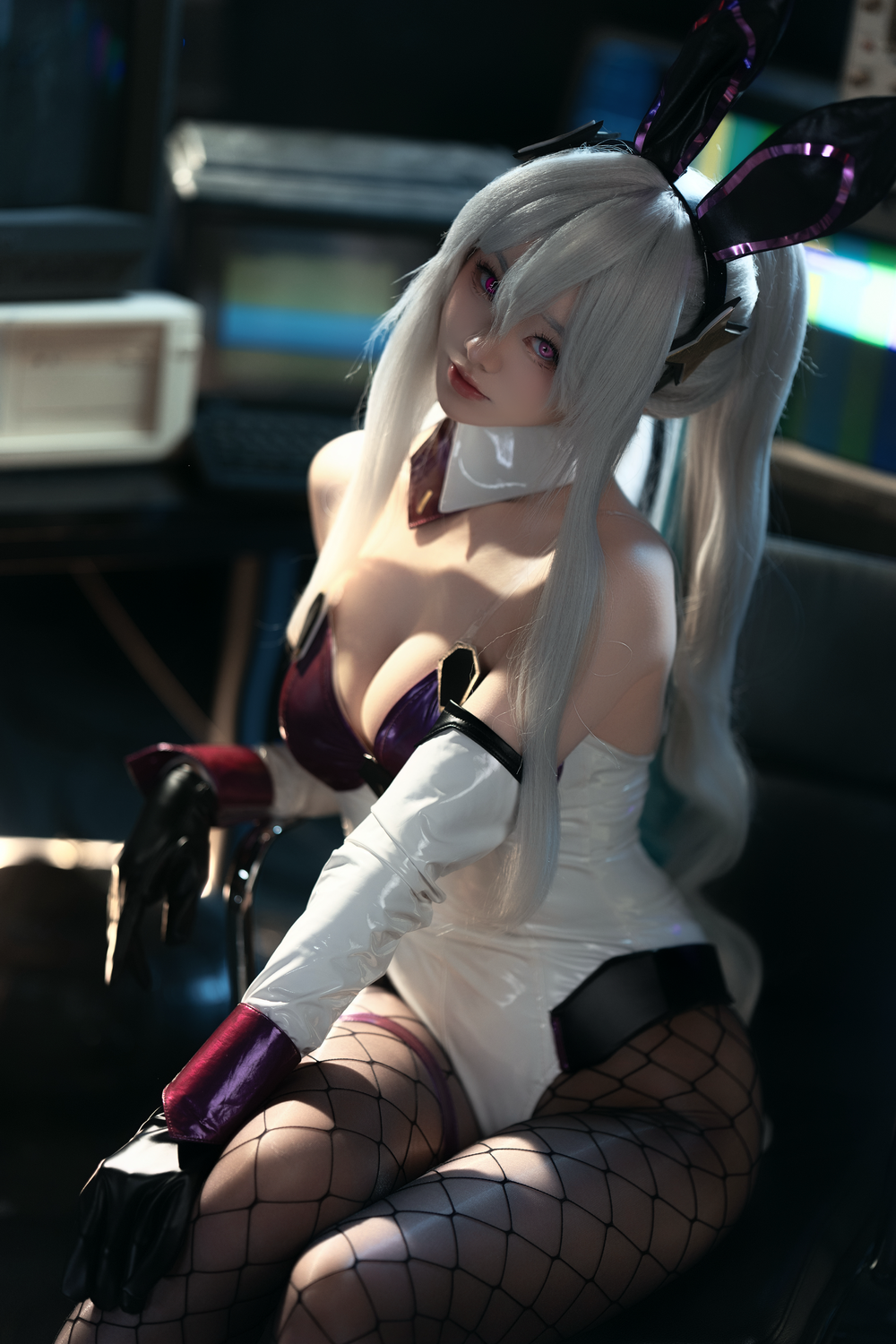 图片[4]-No.003 – 碧蓝航线 奇尔沙治兔女郎 [43P 2V]-coswz-cos王者