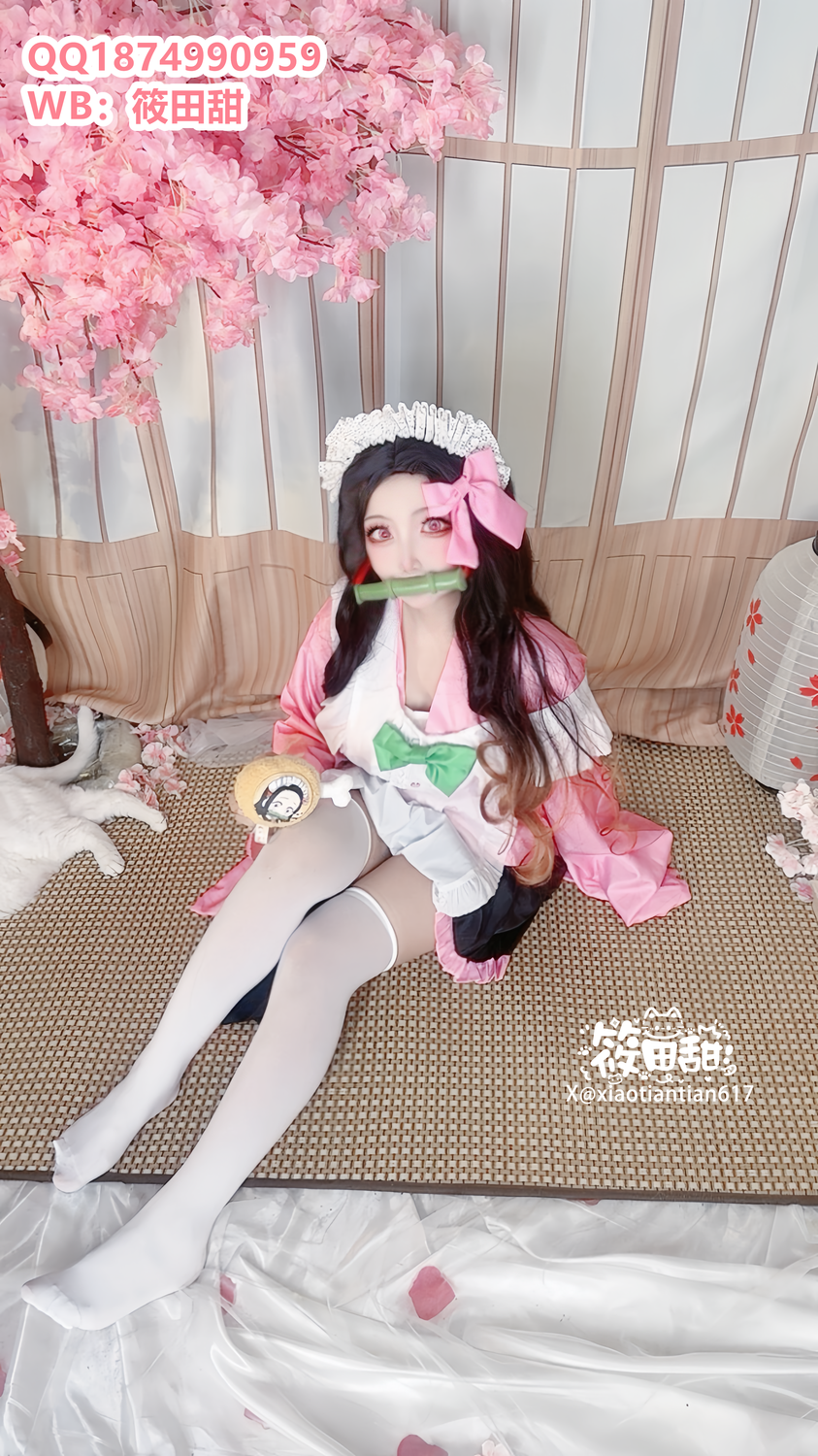 图片[2]-No.003 – 鬼灭之刃 祢豆子 [53P 25V]-coswz-cos王者