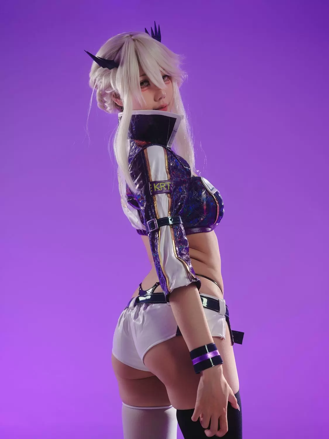 图片[2]-No.004 – FGO 黑枪呆 赛车服 [30P]-coswz-cos王者
