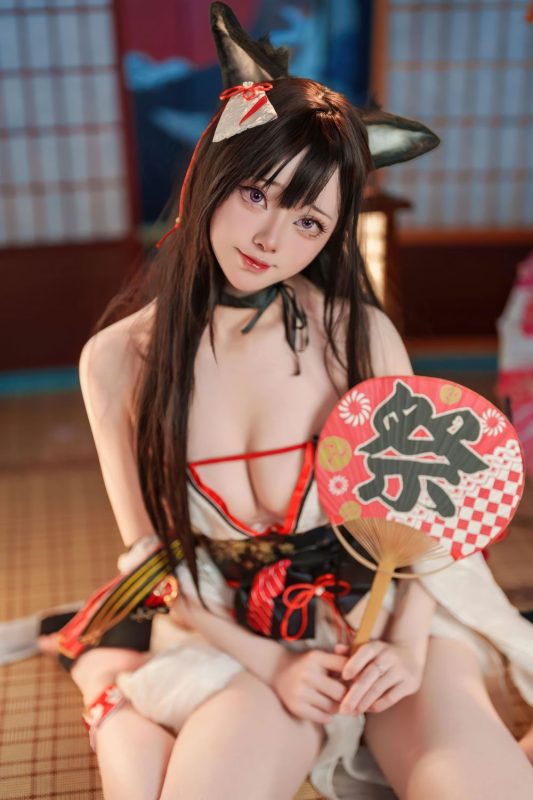 No.005 - 碧蓝航线 天城泳装 [26P]-coswz-cos王者