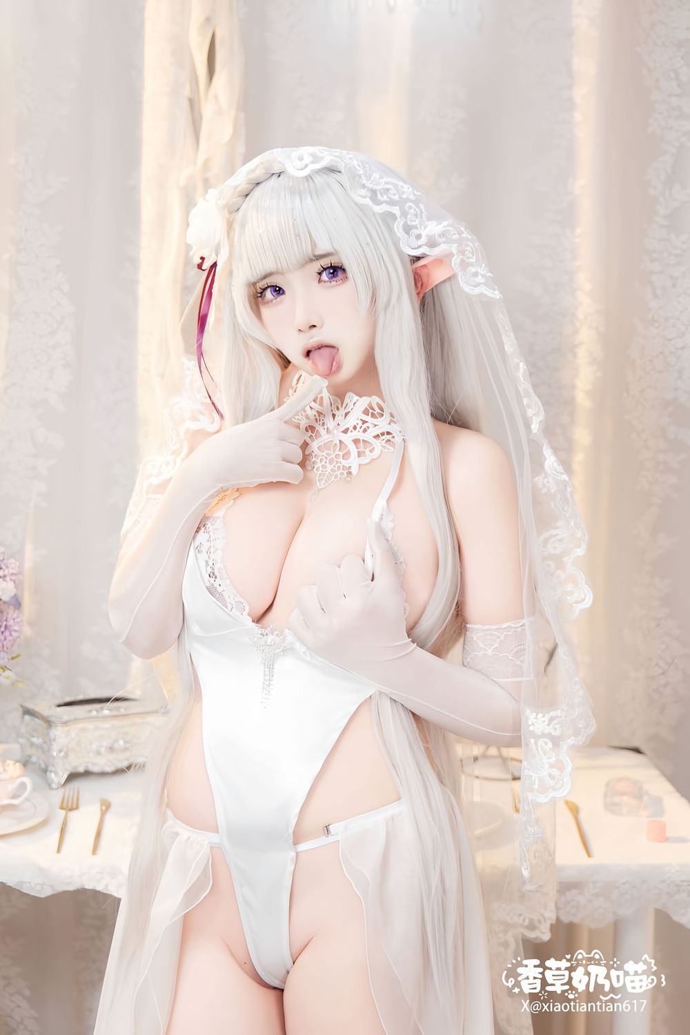 图片[5]-No.007 – Nikke胜利女神 爱蜜莉雅 情人节特别篇 [151P 52V]-coswz-cos王者