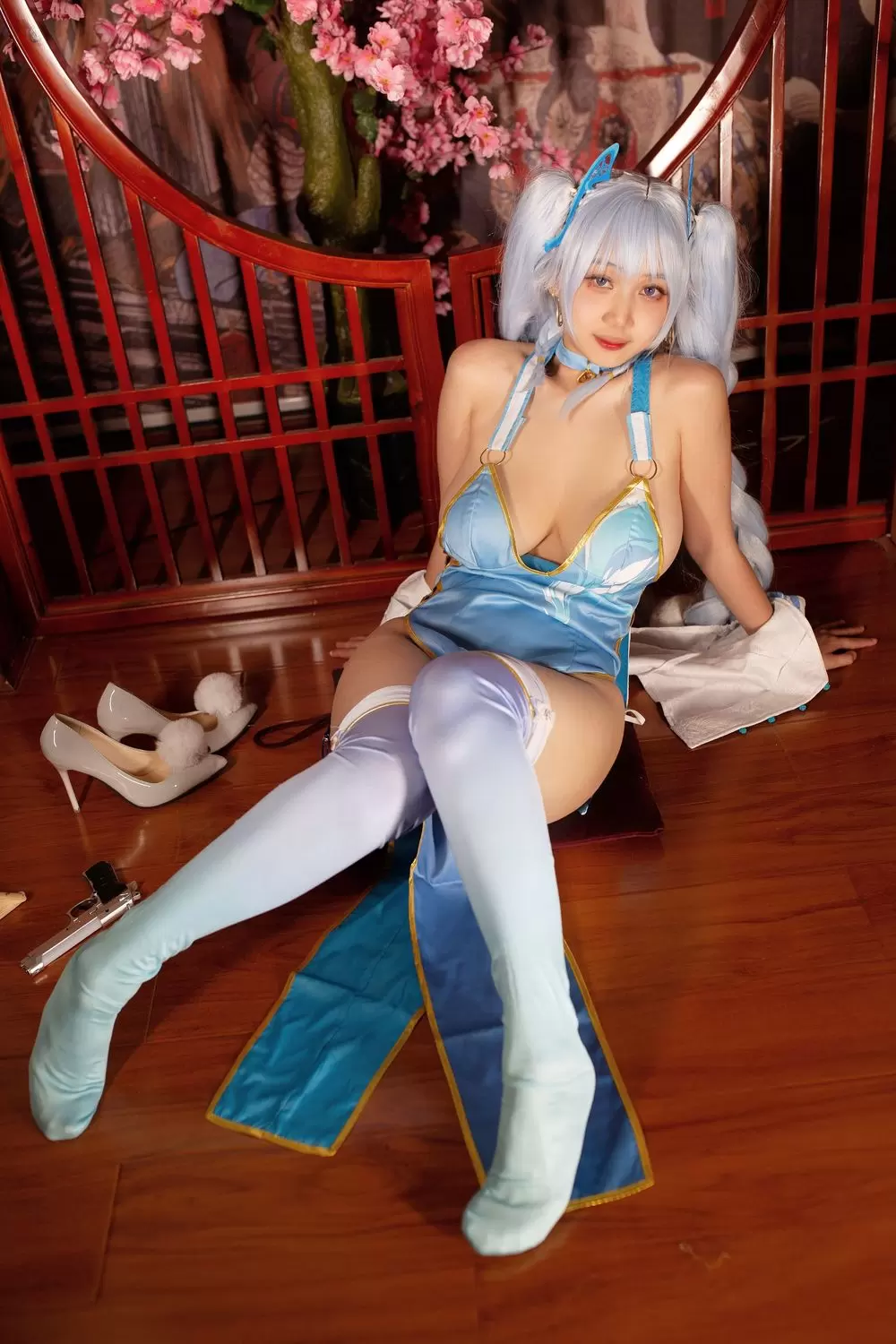 图片[5]-No.008 – 少女前线 PA15 翠雀媚 [13P]-coswz-cos王者