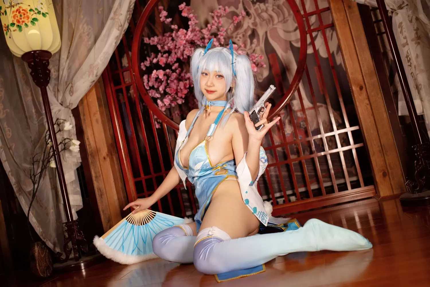 图片[2]-No.008 – 少女前线 PA15 翠雀媚 [13P]-coswz-cos王者
