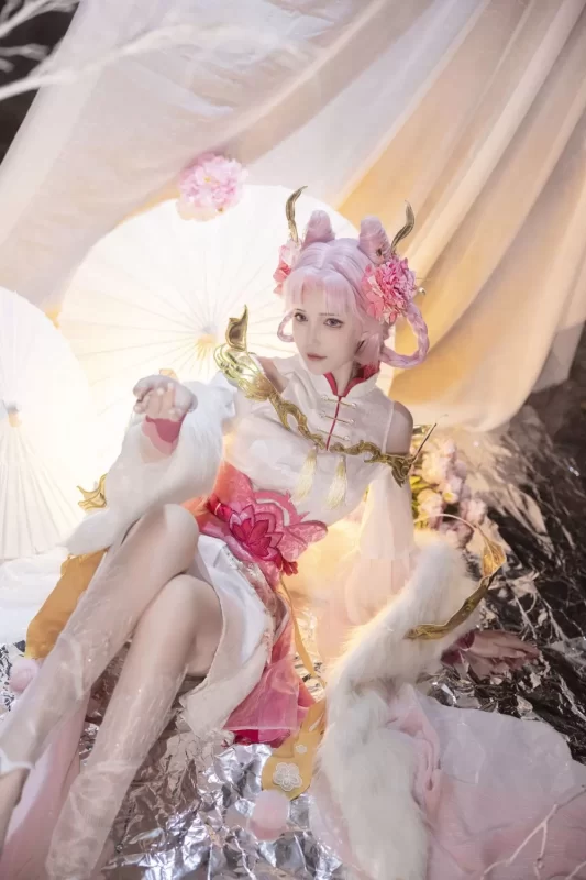 No.009 - 王者荣耀 嫦娥 拒霜思 [14P]-coswz-cos王者