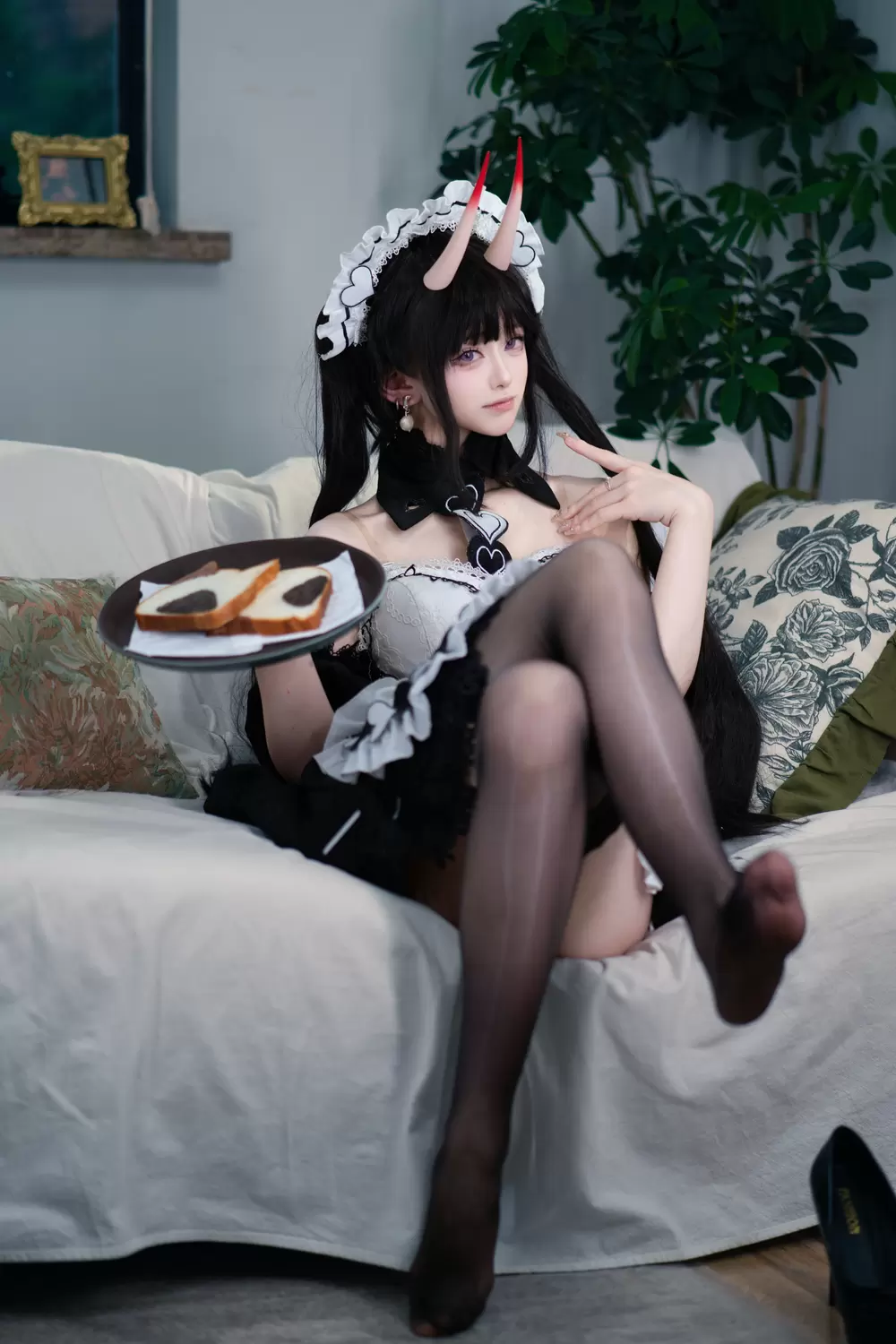 图片[1]-No.012 – 碧蓝航线 能代女仆 [39P]-coswz-cos王者