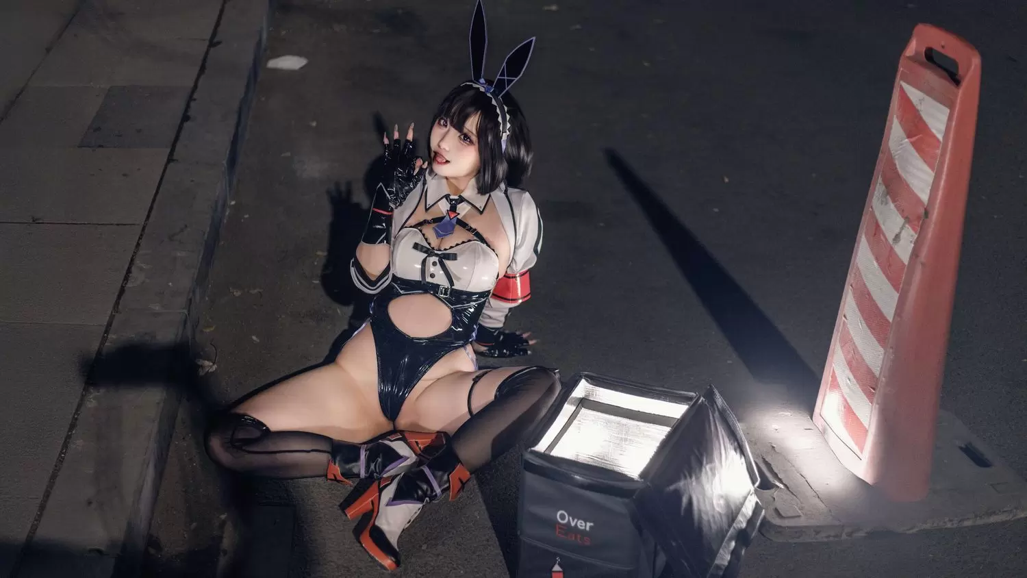 图片[2]-No.017 – 外卖兔女郎 [17P]-coswz-cos王者