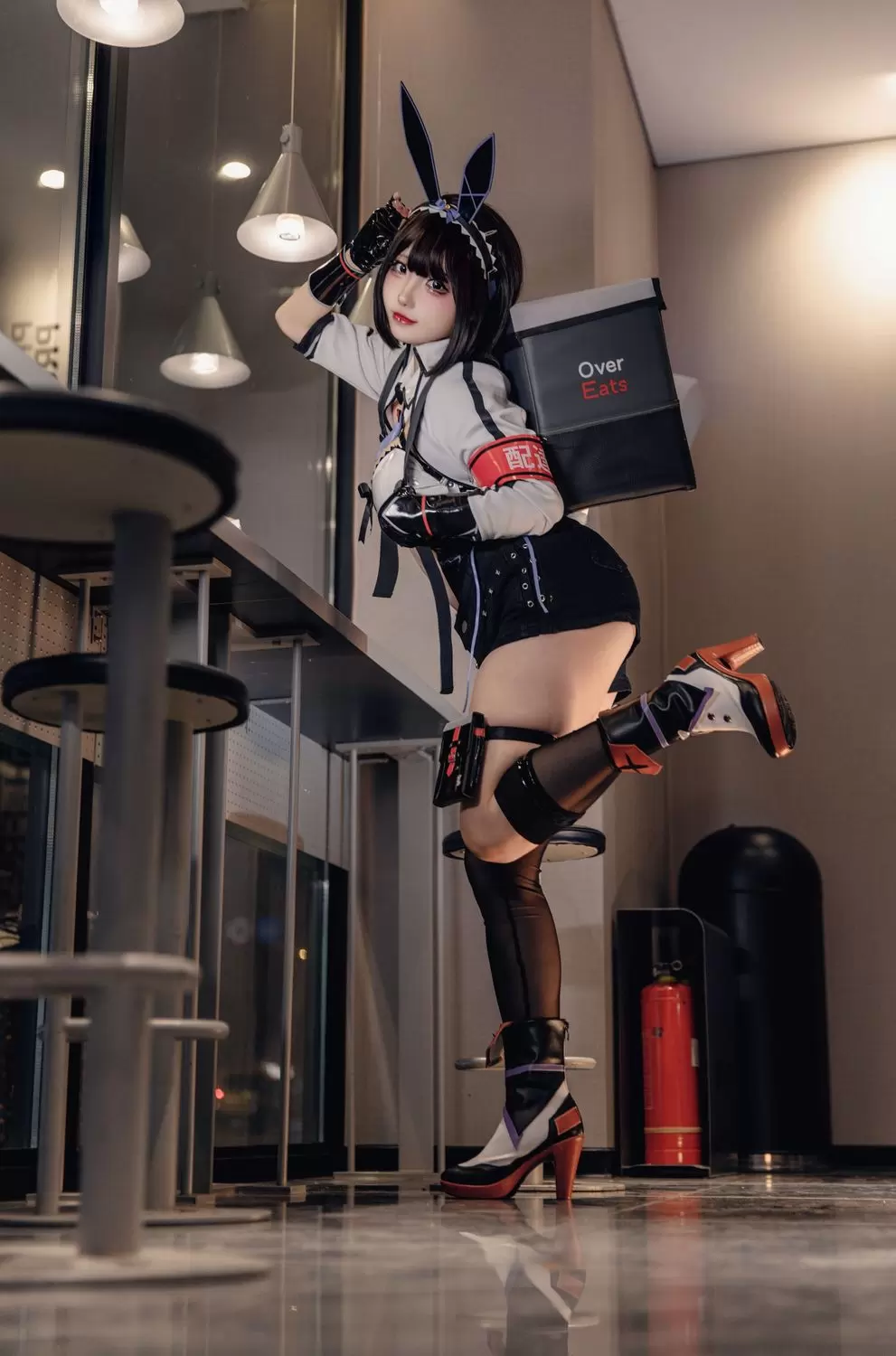 图片[5]-No.017 – 外卖兔女郎 [17P]-coswz-cos王者