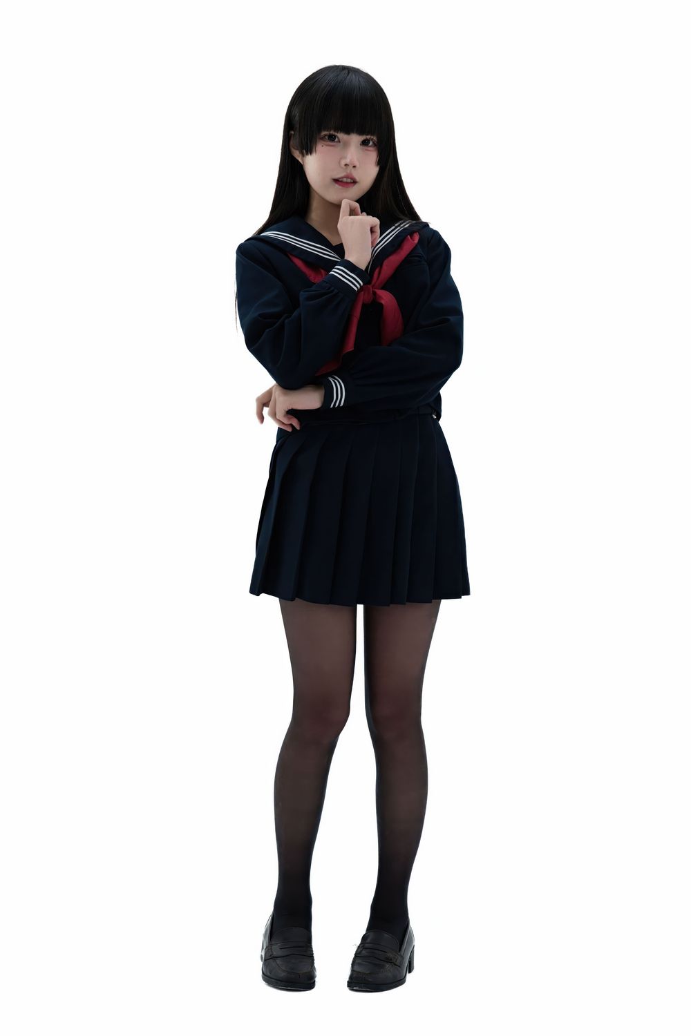 图片[2]-No.029 – 后辈的制服 [91P]-coswz-cos王者