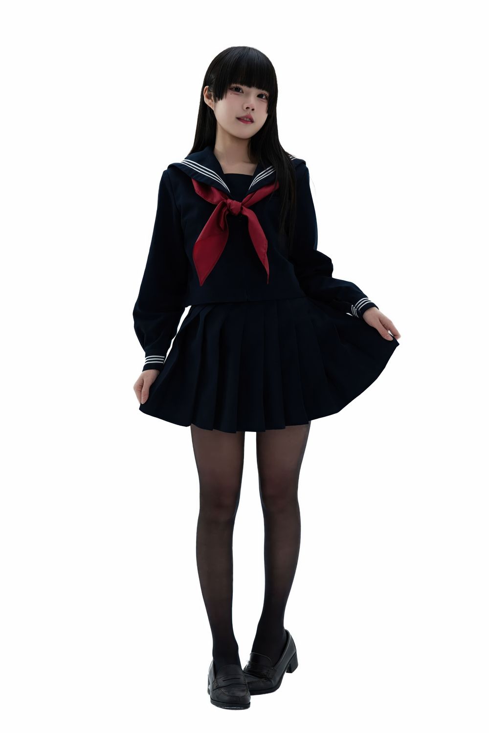 图片[4]-No.029 – 后辈的制服 [91P]-coswz-cos王者